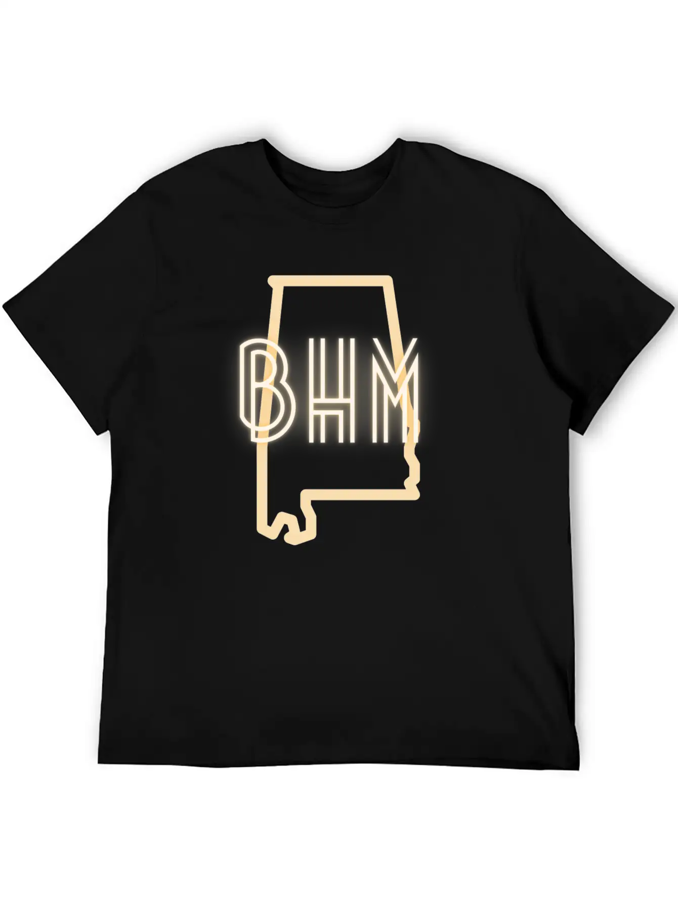 Light Of Alabama BHM Unisex Short Sleeve Soft Cotton T-Shirt – Casual Everyday Wear
