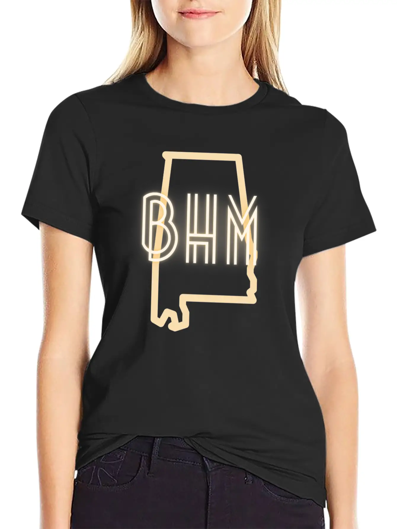 Light Of Alabama BHM Unisex Short Sleeve Soft Cotton T-Shirt – Casual Everyday Wear