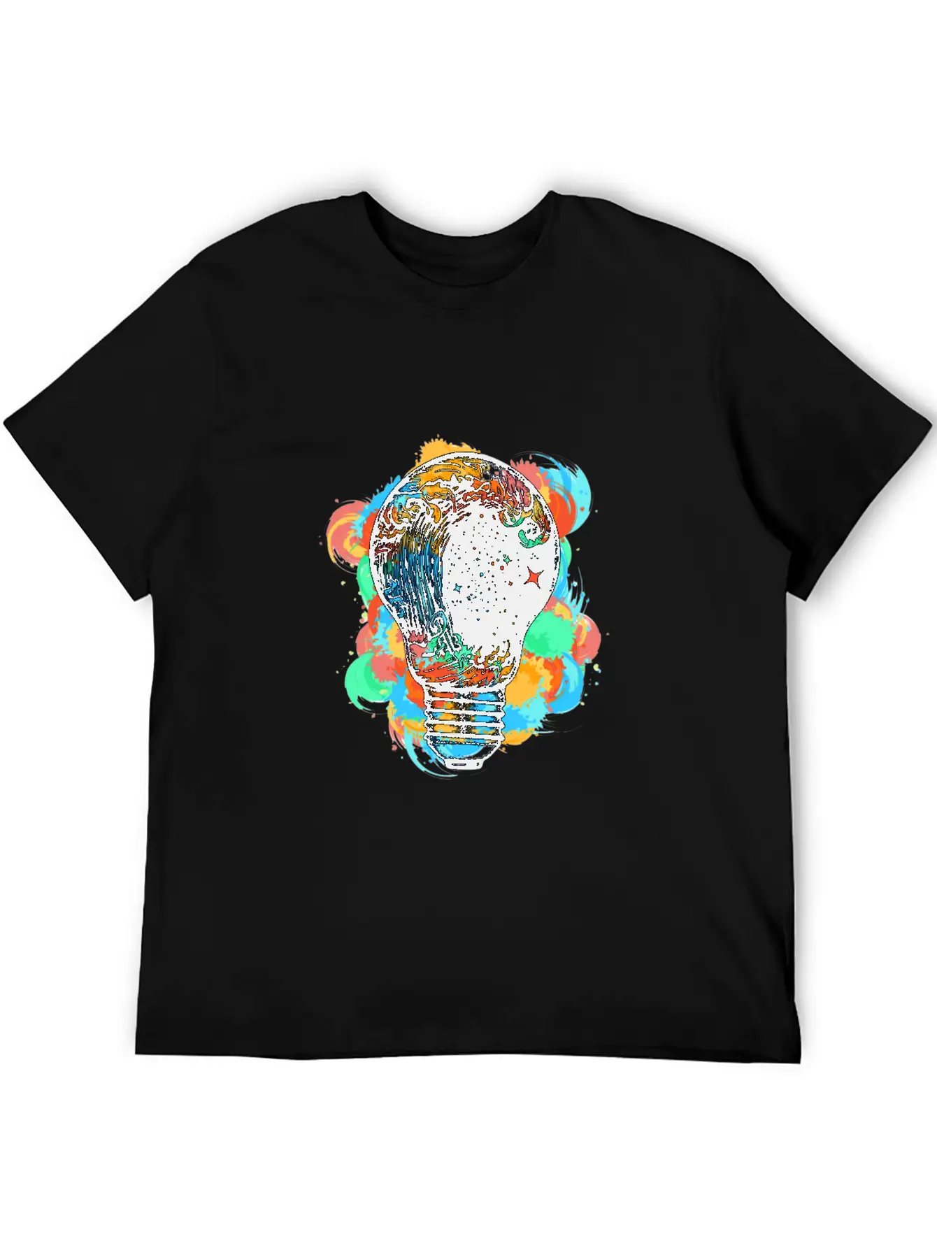 Light Storm Art Design Shirt For Men Women Kids Unisex Casual T-Shirt – Clean Design For Daily Comfort
