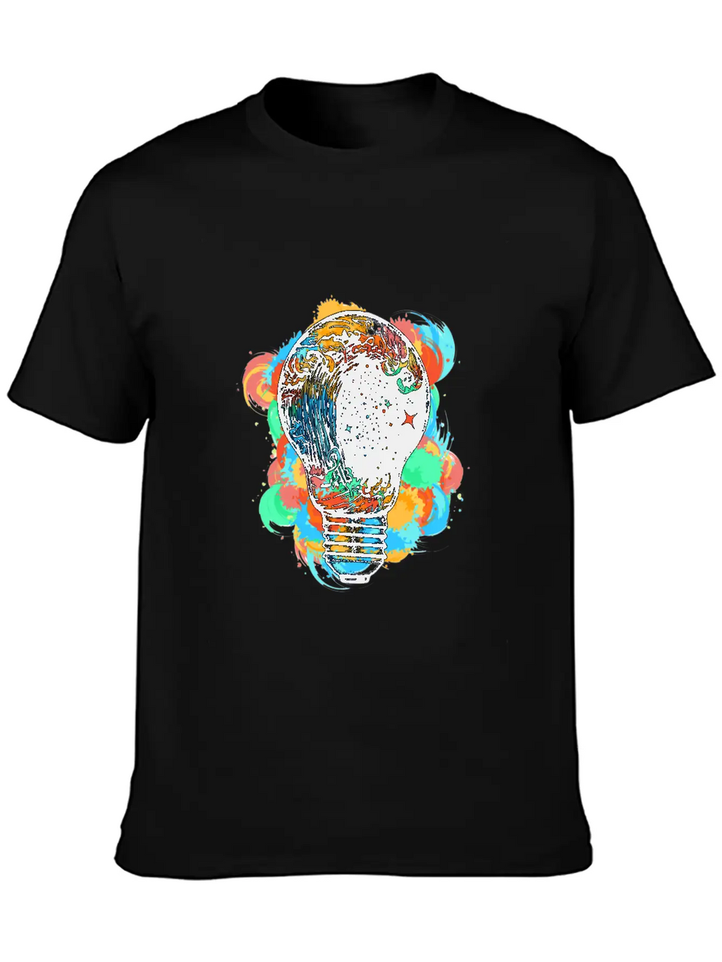 Light Storm Art Design Shirt For Men Women Kids Unisex Casual T-Shirt – Clean Design For Daily Comfort