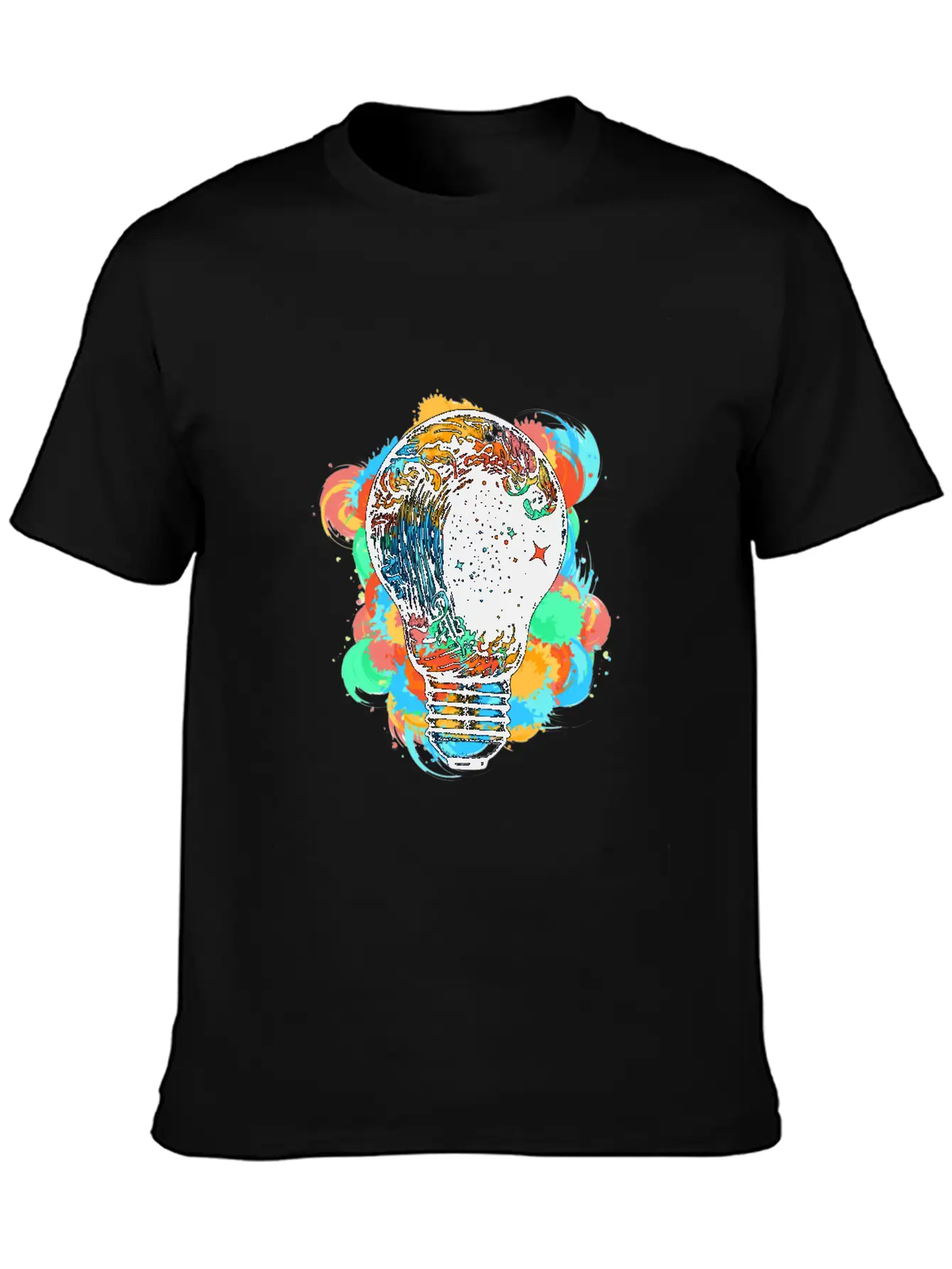 Light Storm Art Design Shirt For Men Women Kids Unisex Casual T-Shirt – Clean Design For Daily Comfort