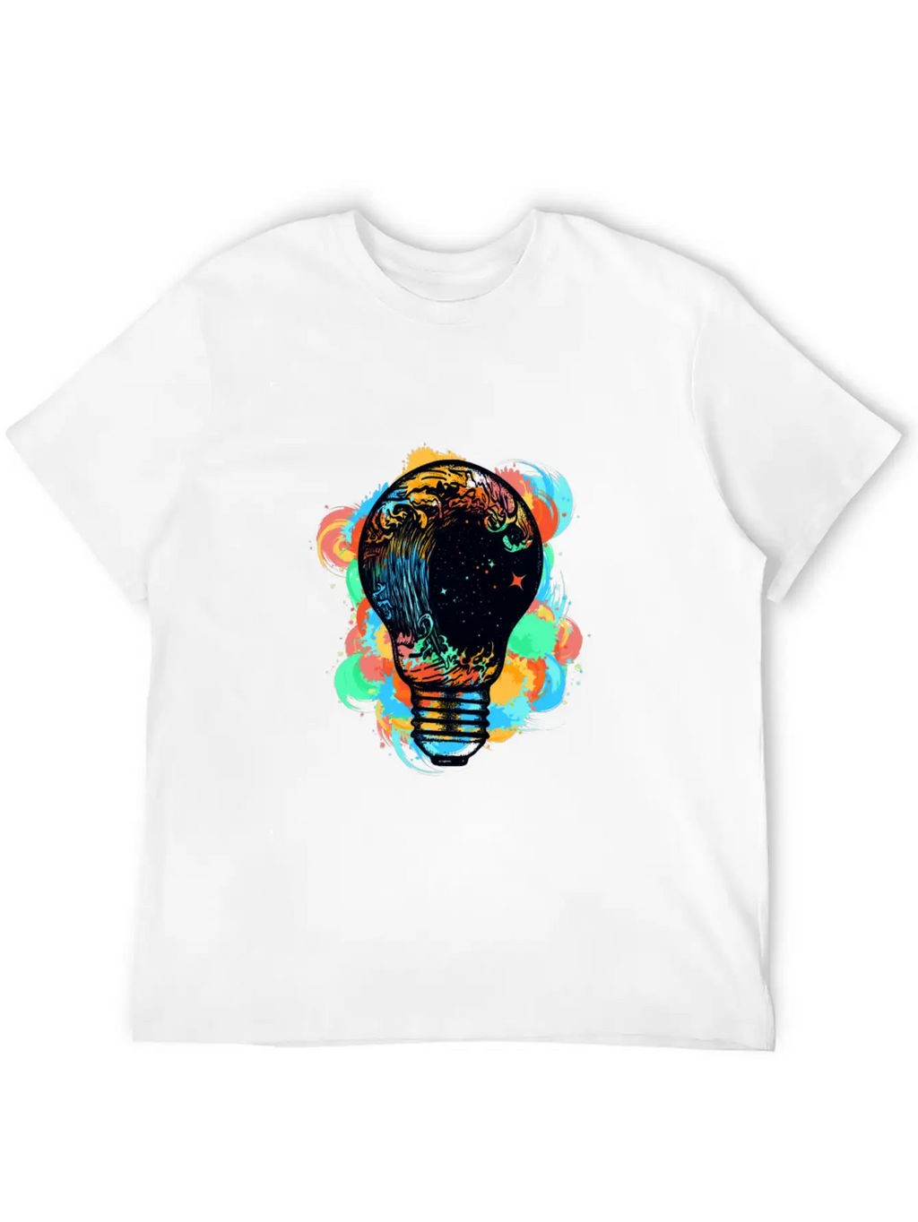 Light Storm Art Design Shirt For Men Women Kids Unisex Casual T-Shirt – Clean Design For Daily Comfort