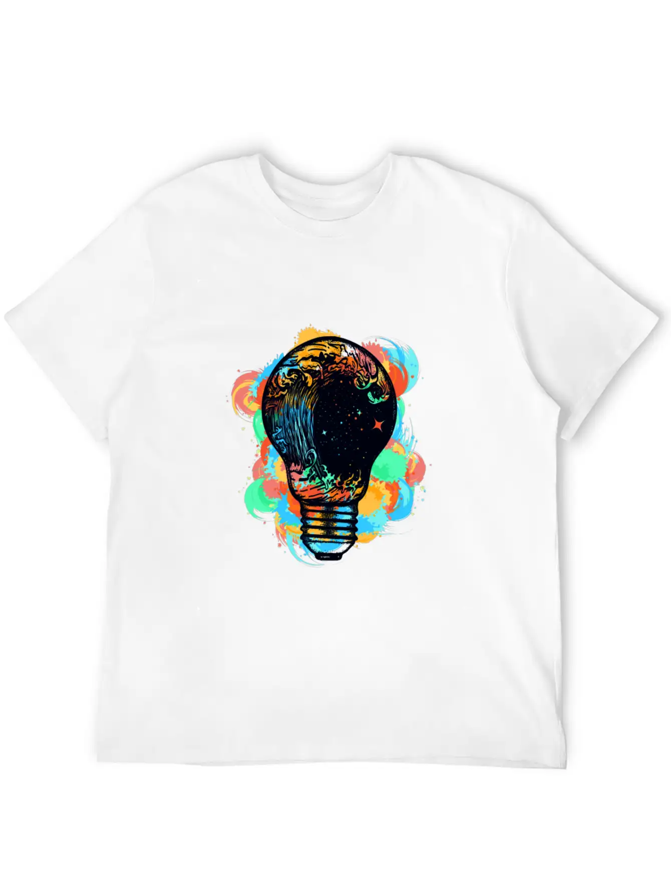 Light Storm Art Design Shirt For Men Women Kids Unisex Casual T-Shirt – Clean Design For Daily Comfort