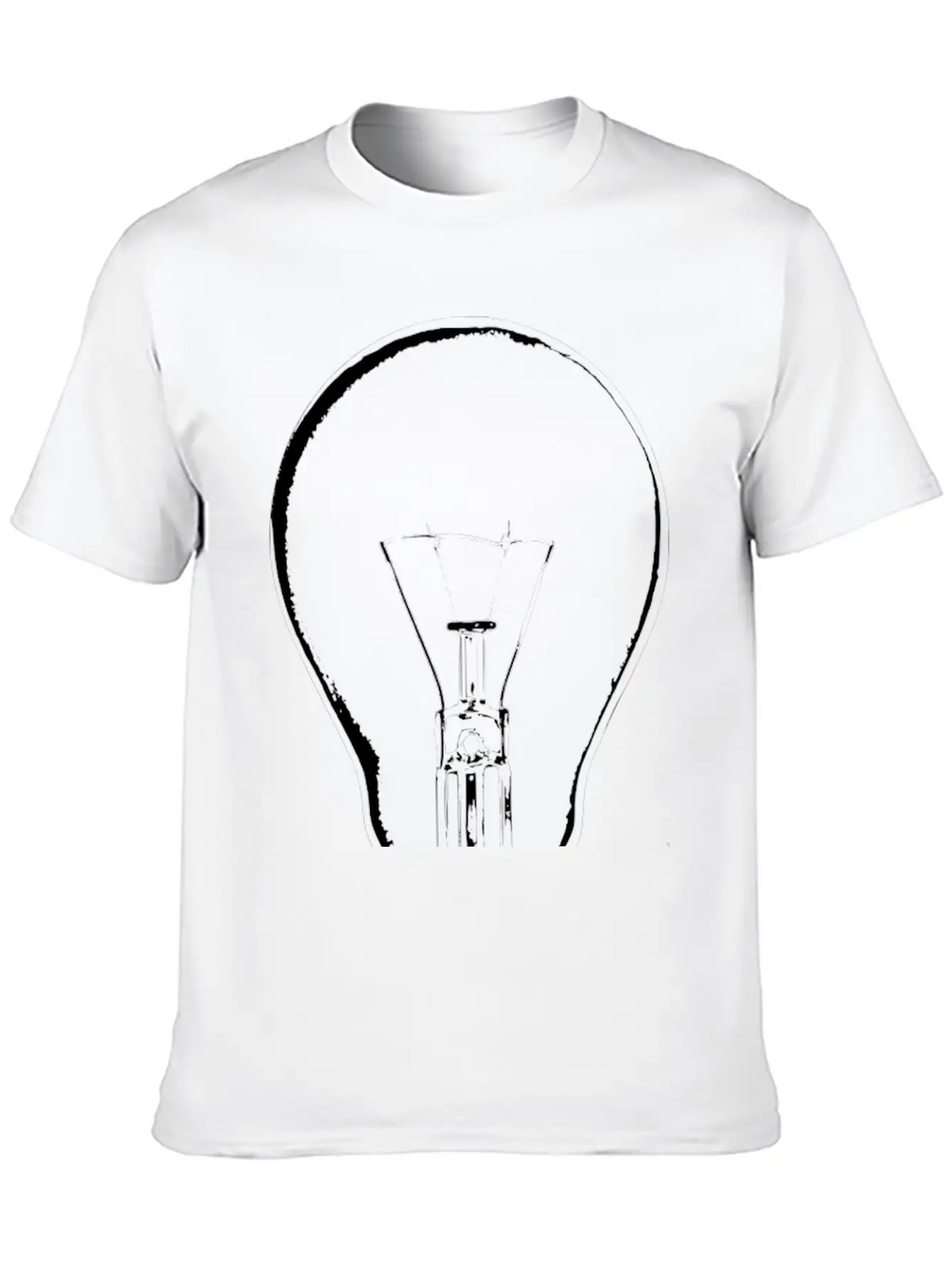 Lightbulb Light Bulb Gluehbirne Gluehlampe Lamp14 Casual Graphic T-Shirt – Simple And Comfortable Daily Wear