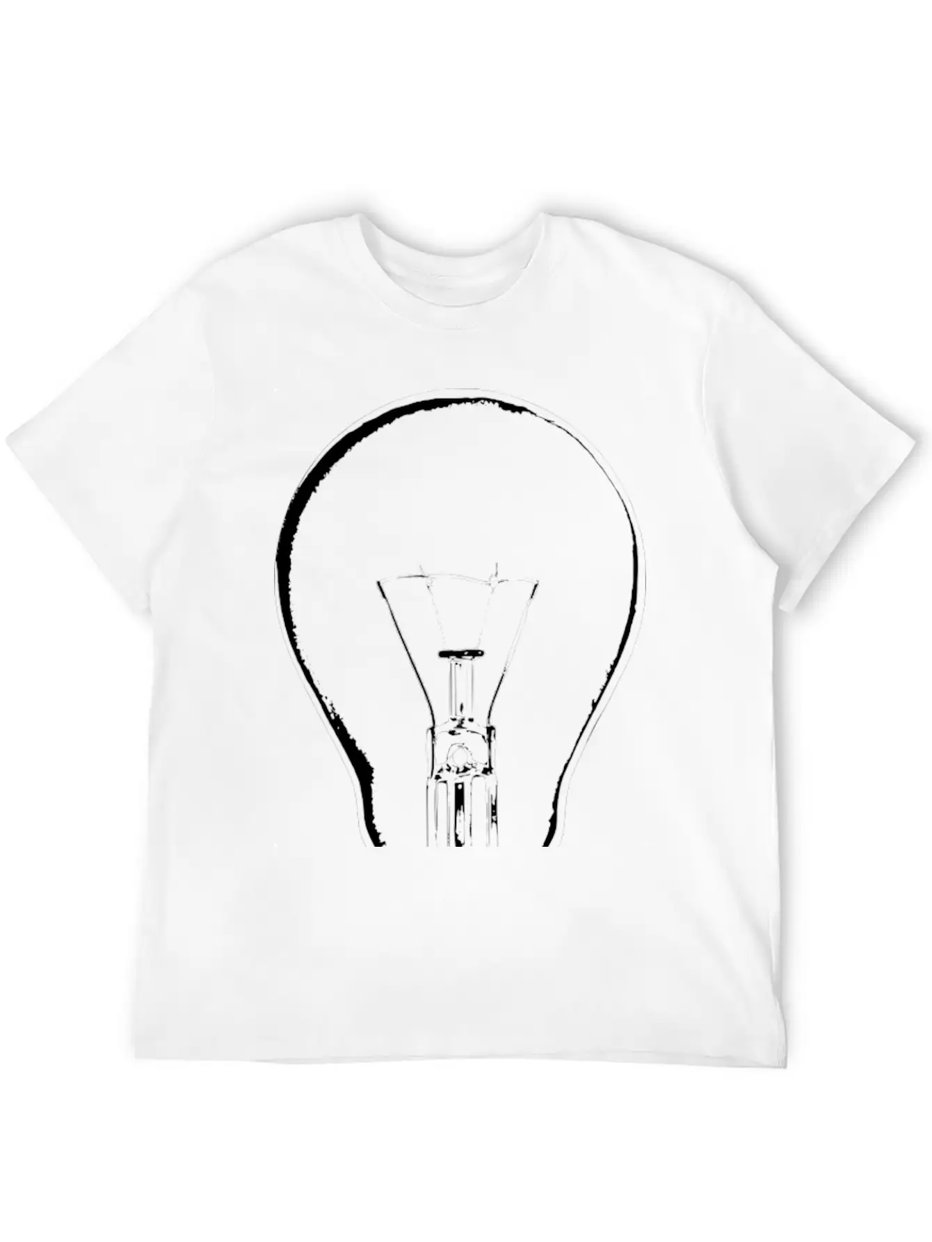 Lightbulb Light Bulb Gluehbirne Gluehlampe Lamp14 Casual Graphic T-Shirt – Simple And Comfortable Daily Wear
