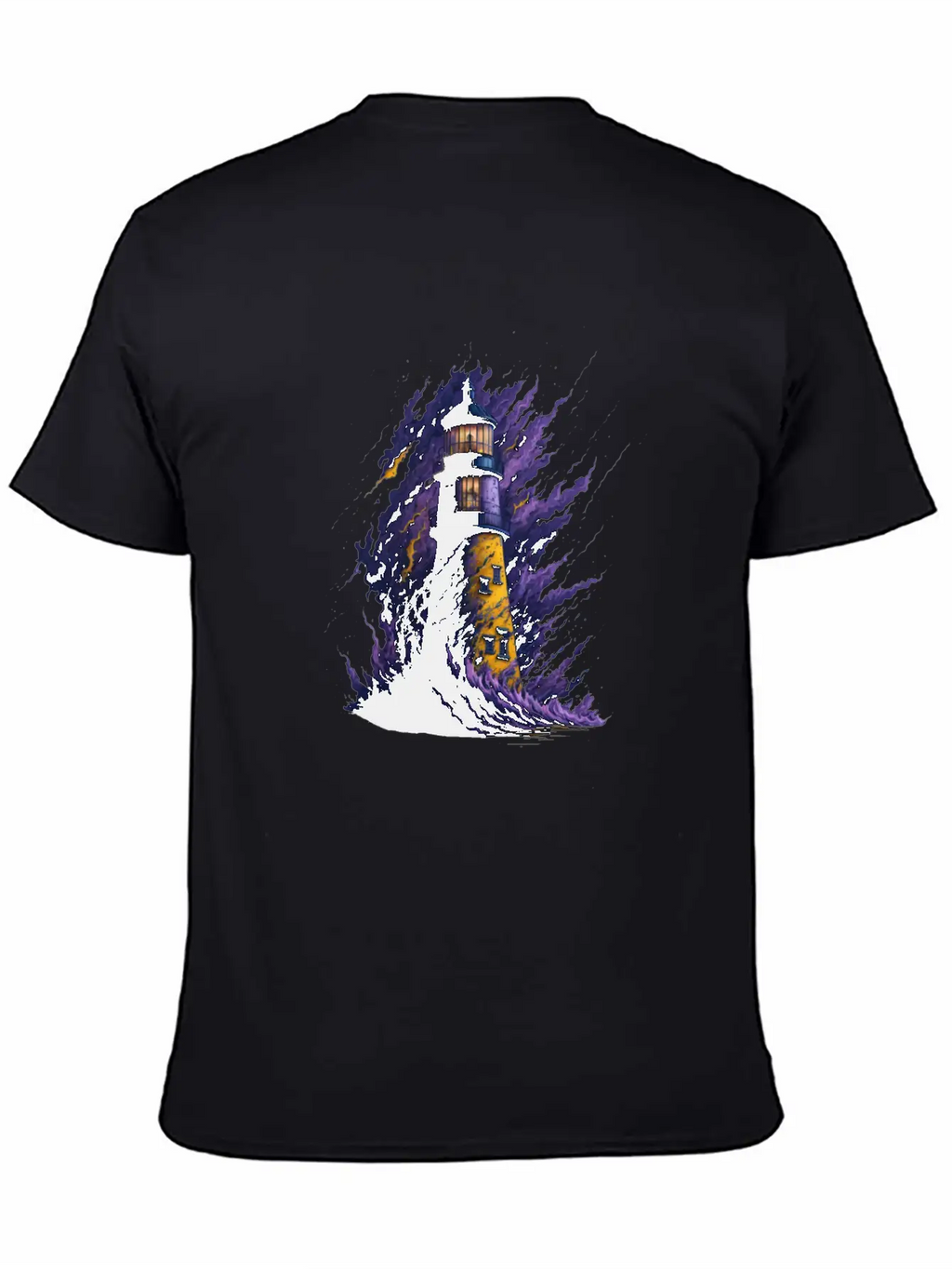Lighthouse Unisex Casual T-Shirt – Clean Design For Daily Comfort