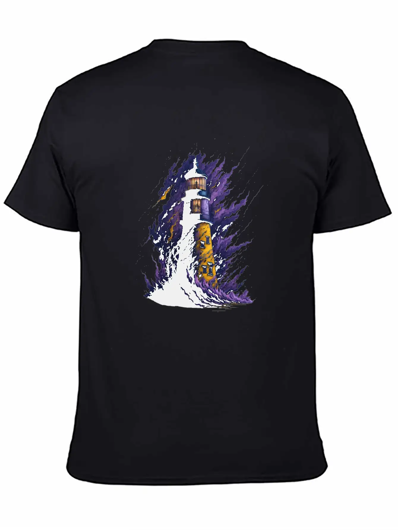 Lighthouse Unisex Casual T-Shirt – Clean Design For Daily Comfort