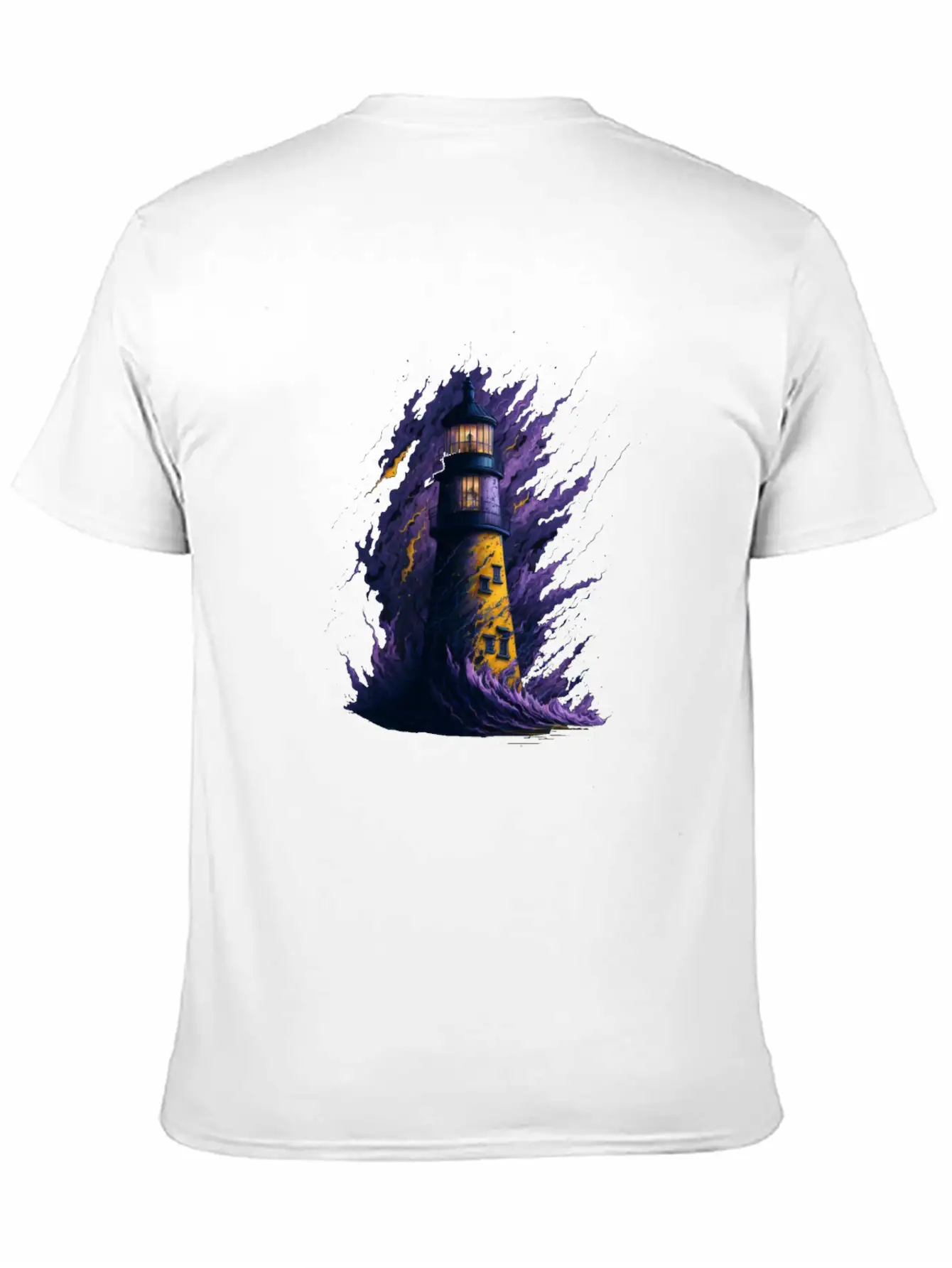 Lighthouse Unisex Casual T-Shirt – Clean Design For Daily Comfort