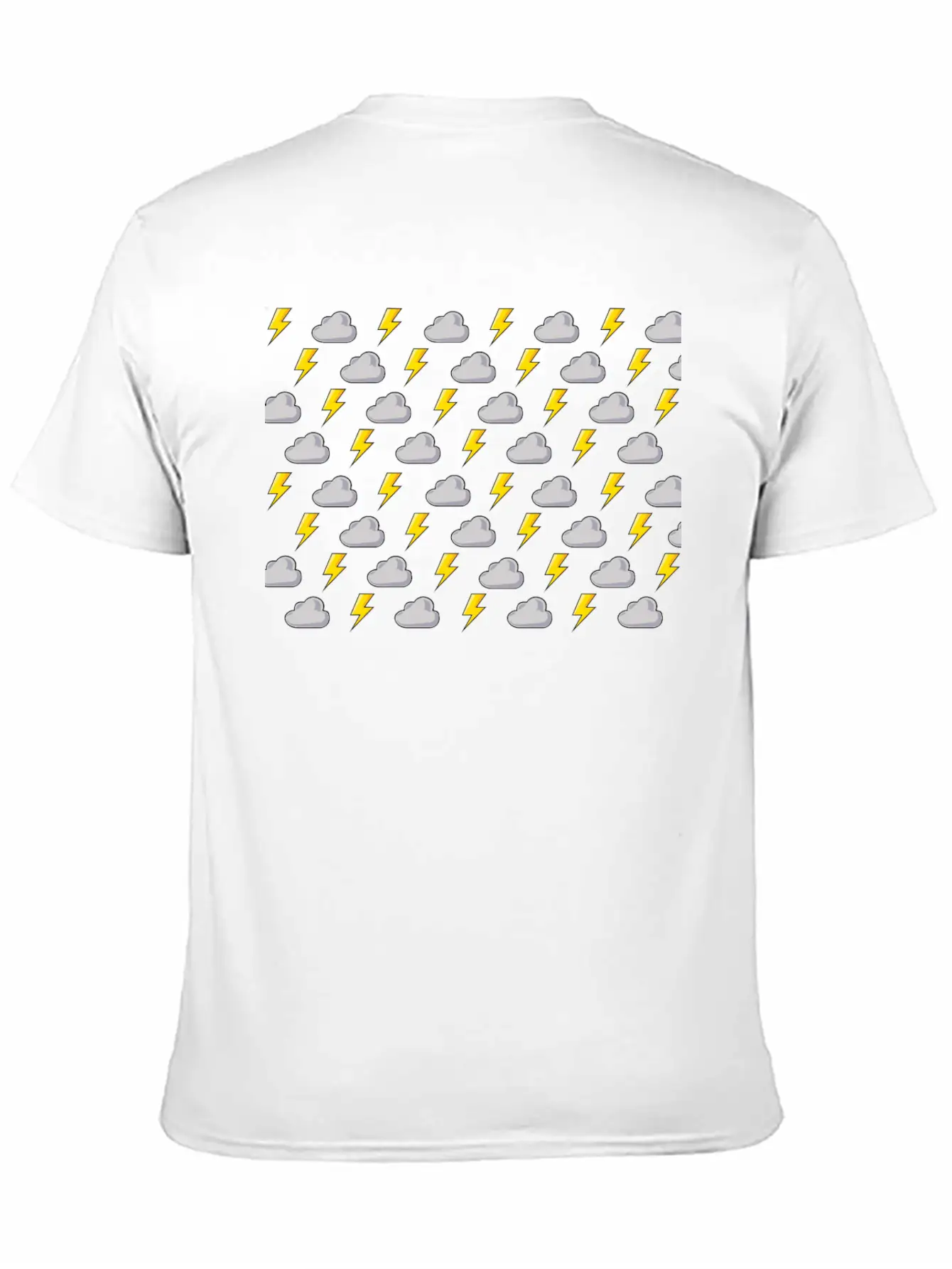 Lightning Rain Cloud Thunder Thunderstorm Wind Unisex Casual T-Shirt – Clean Design For Daily Comfort