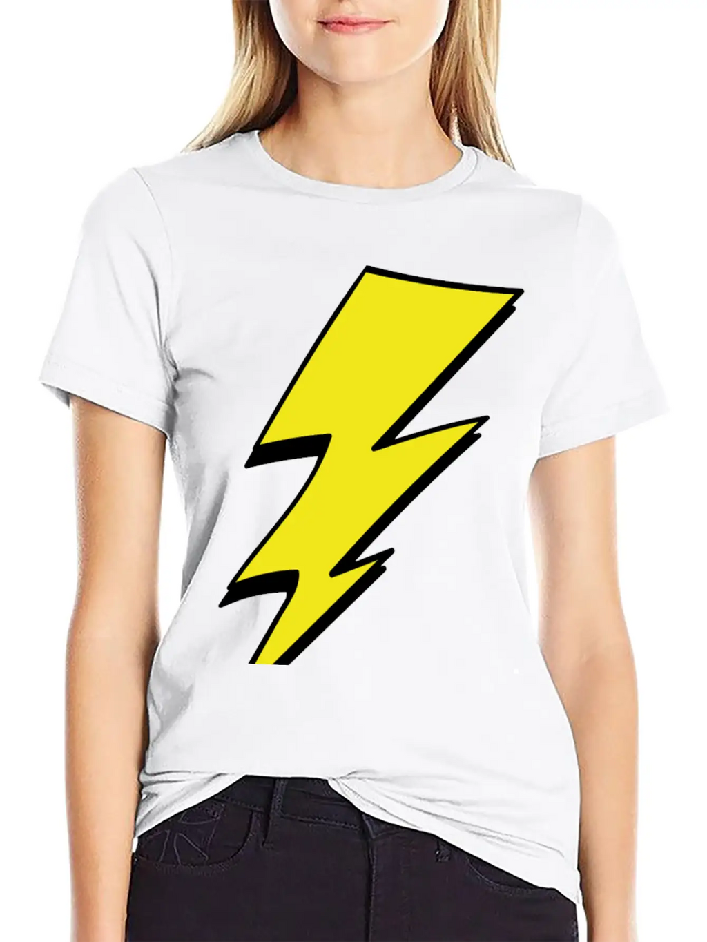 Lightning Stylish Everyday T-Shirt – Unisex Basic Cotton Tee