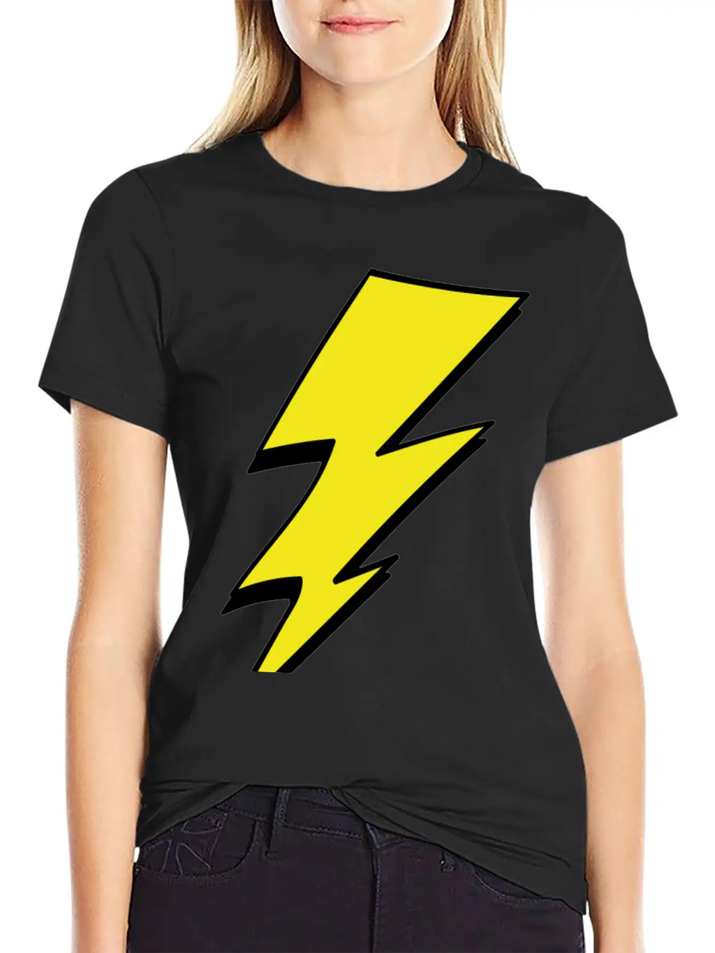 Lightning Stylish Everyday T-Shirt – Unisex Basic Cotton Tee