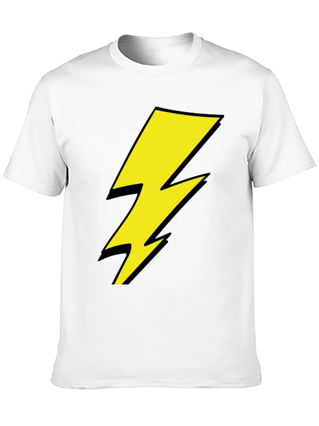 Lightning Stylish Everyday T-Shirt – Unisex Basic Cotton Tee