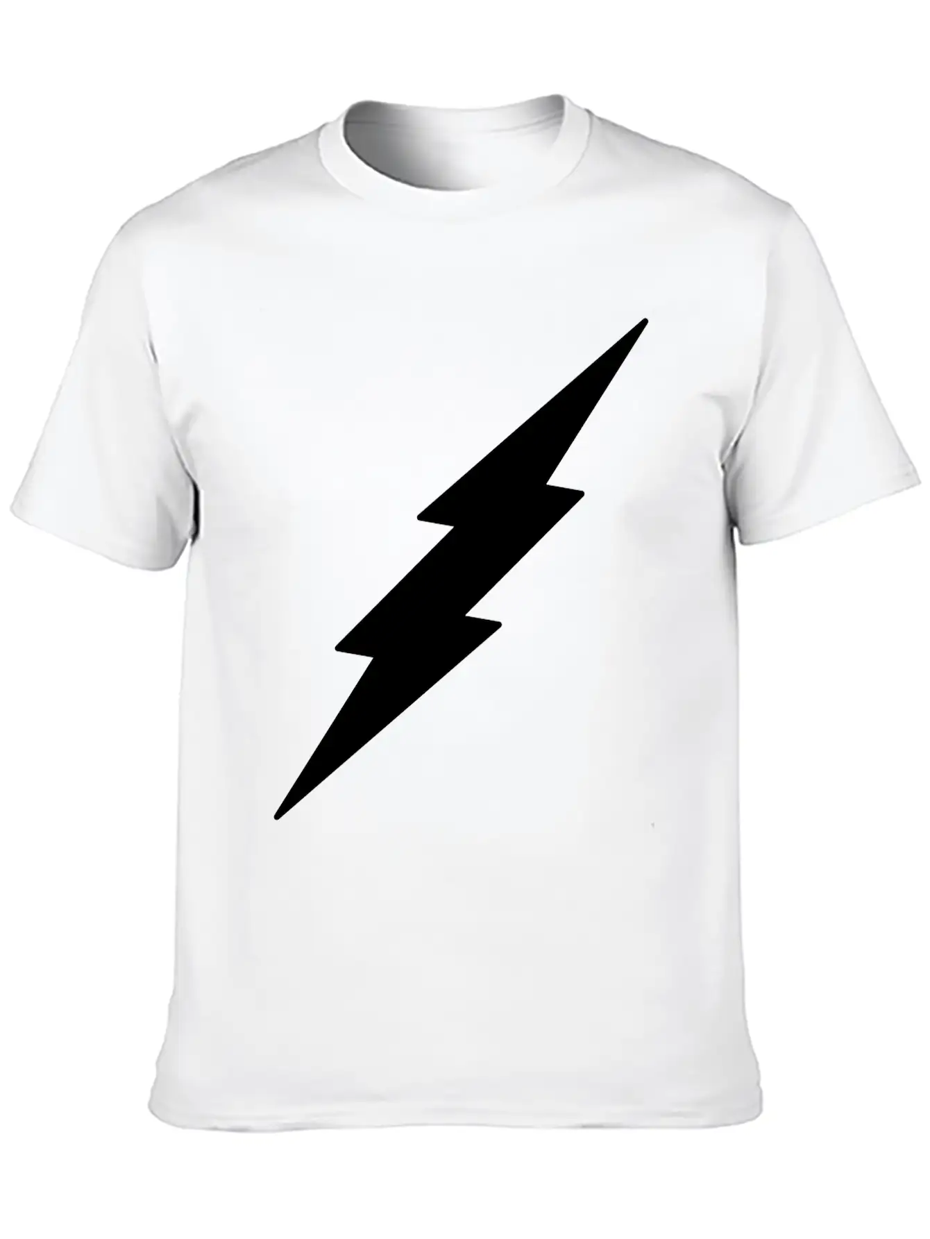 Lightning Unisex Casual T-Shirt – Clean Design For Daily Comfort