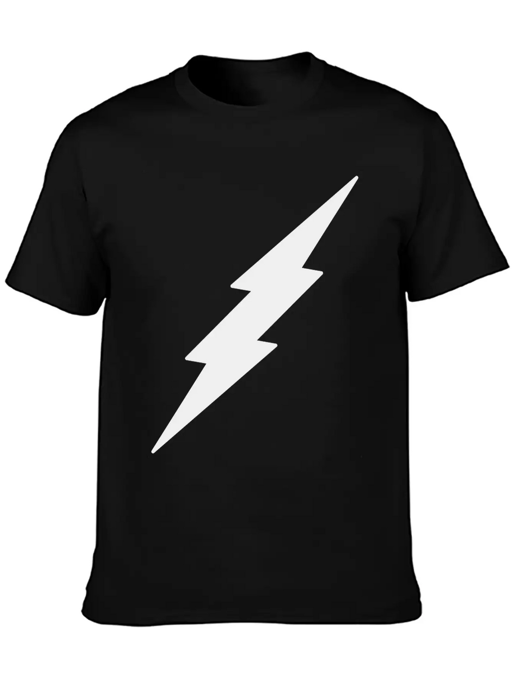 Lightning Unisex Casual T-Shirt – Clean Design For Daily Comfort