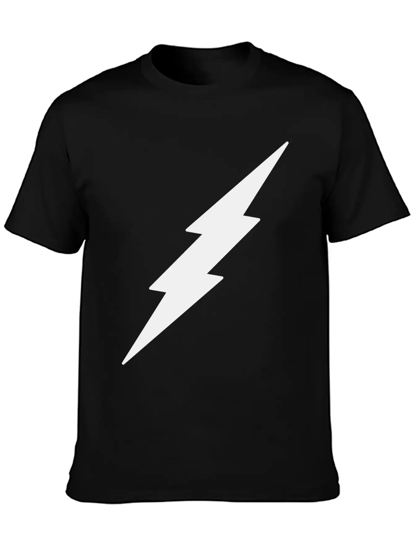 Lightning Unisex Casual T-Shirt – Clean Design For Daily Comfort