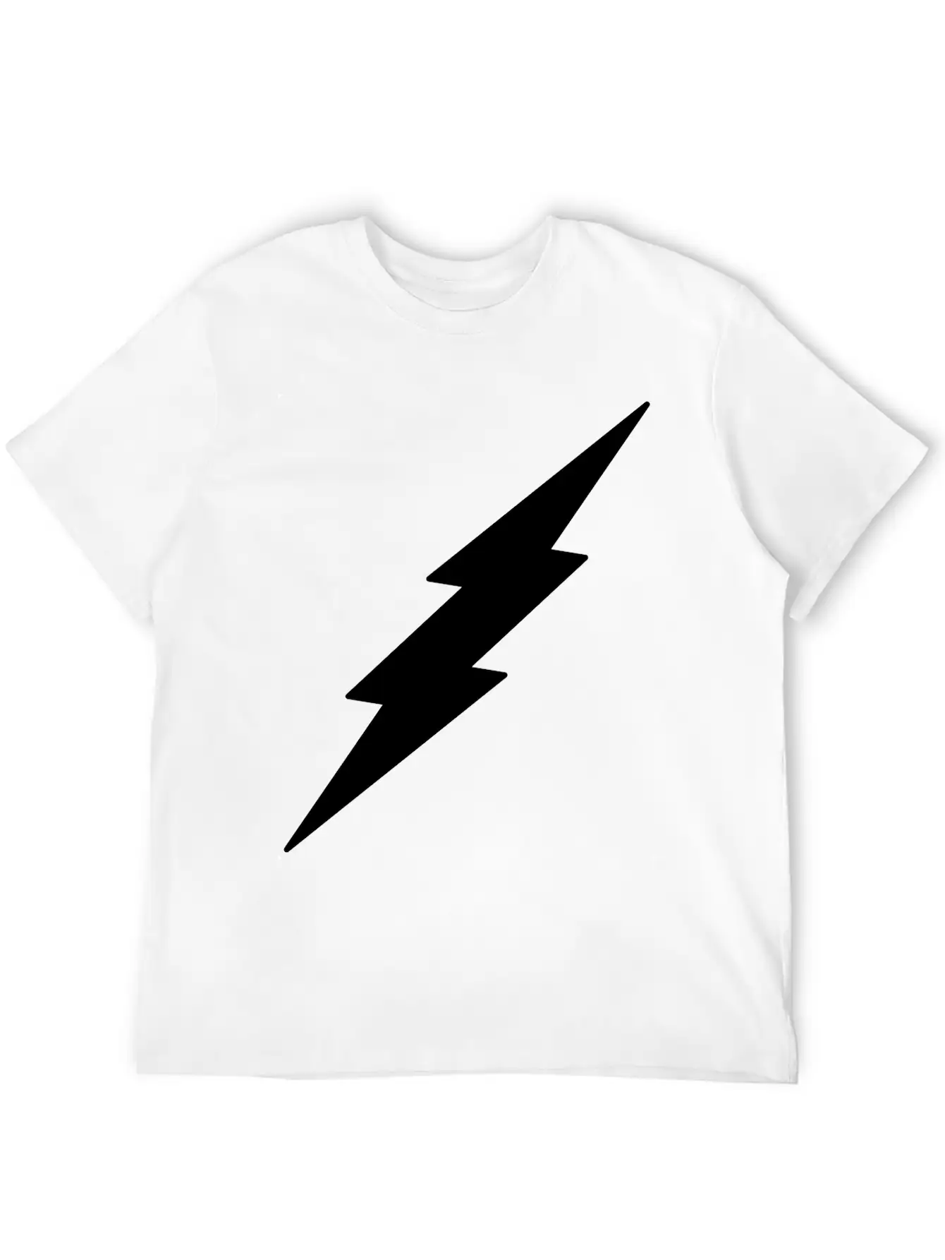 Lightning Unisex Casual T-Shirt – Clean Design For Daily Comfort
