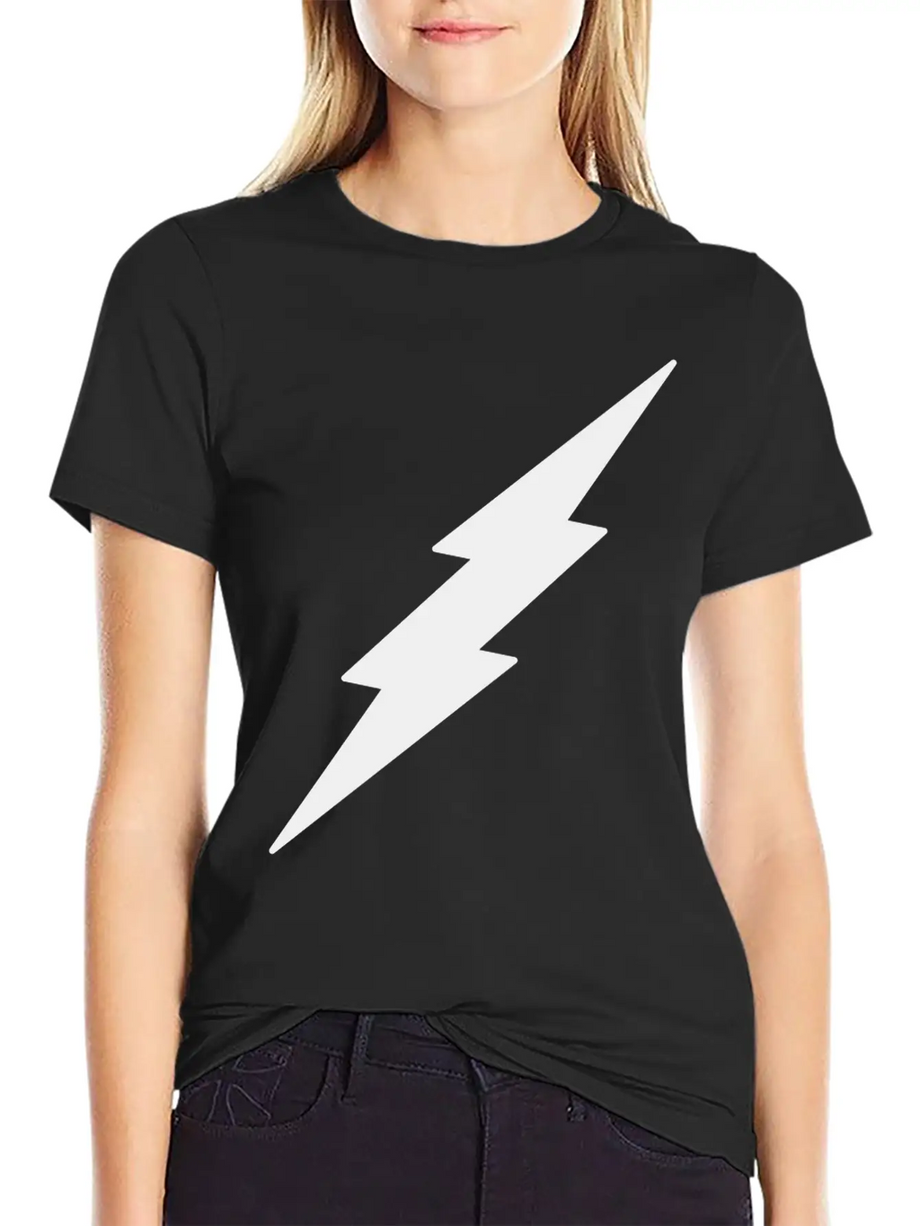 Lightning Unisex Casual T-Shirt – Clean Design For Daily Comfort