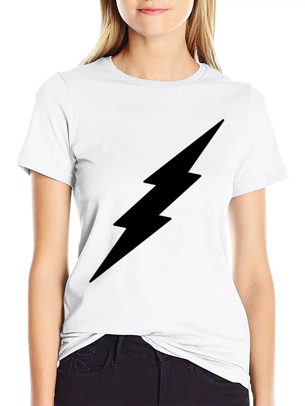 Lightning Unisex Casual T-Shirt – Clean Design For Daily Comfort