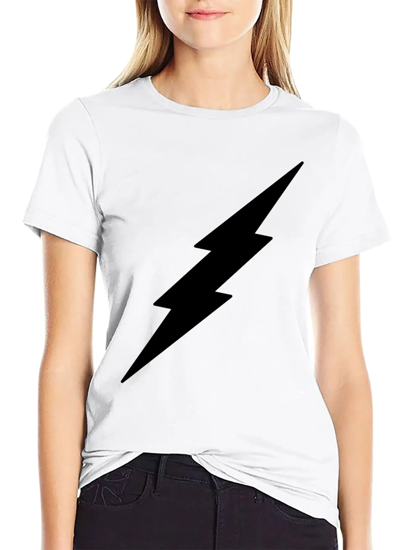 Lightning Unisex Casual T-Shirt – Clean Design For Daily Comfort
