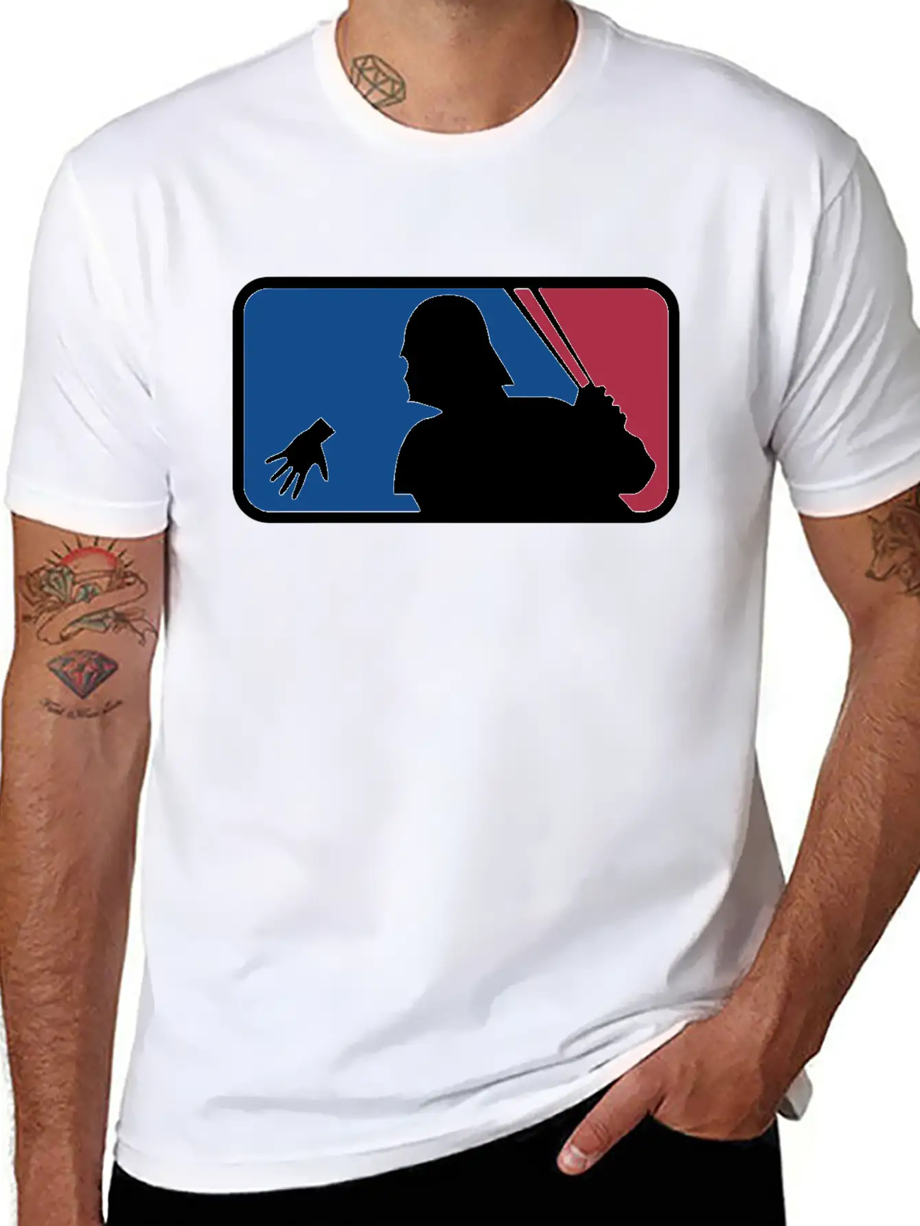 Lightsaber League Unisex Casual T-Shirt – Clean Design For Daily Comfort