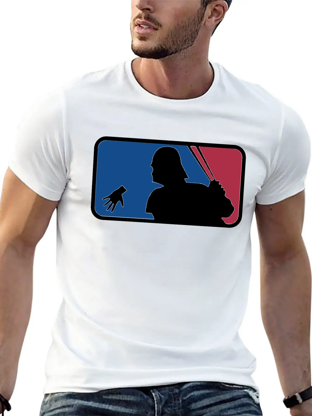 Lightsaber League Unisex Casual T-Shirt – Clean Design For Daily Comfort