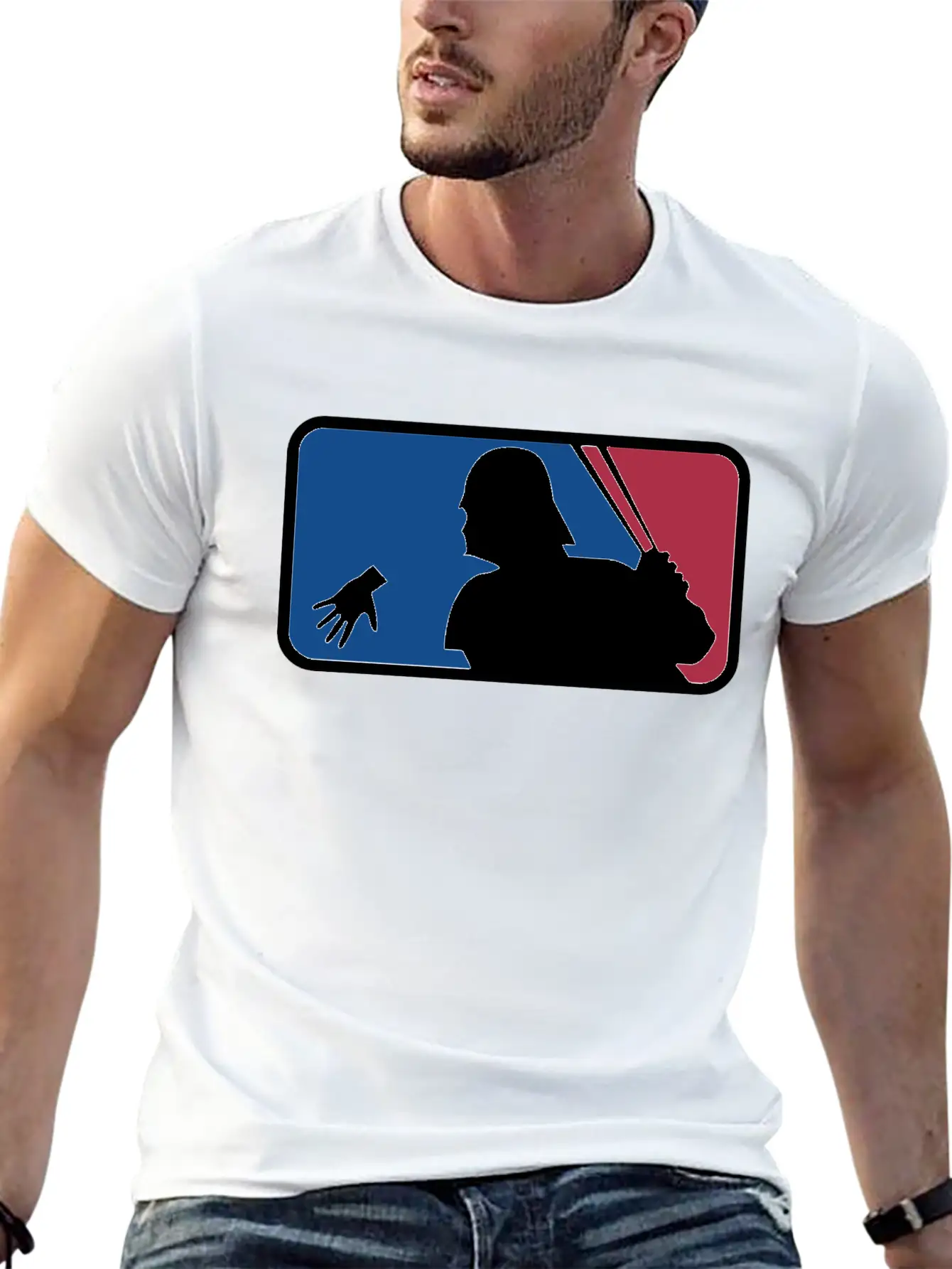 Lightsaber League Unisex Casual T-Shirt – Clean Design For Daily Comfort
