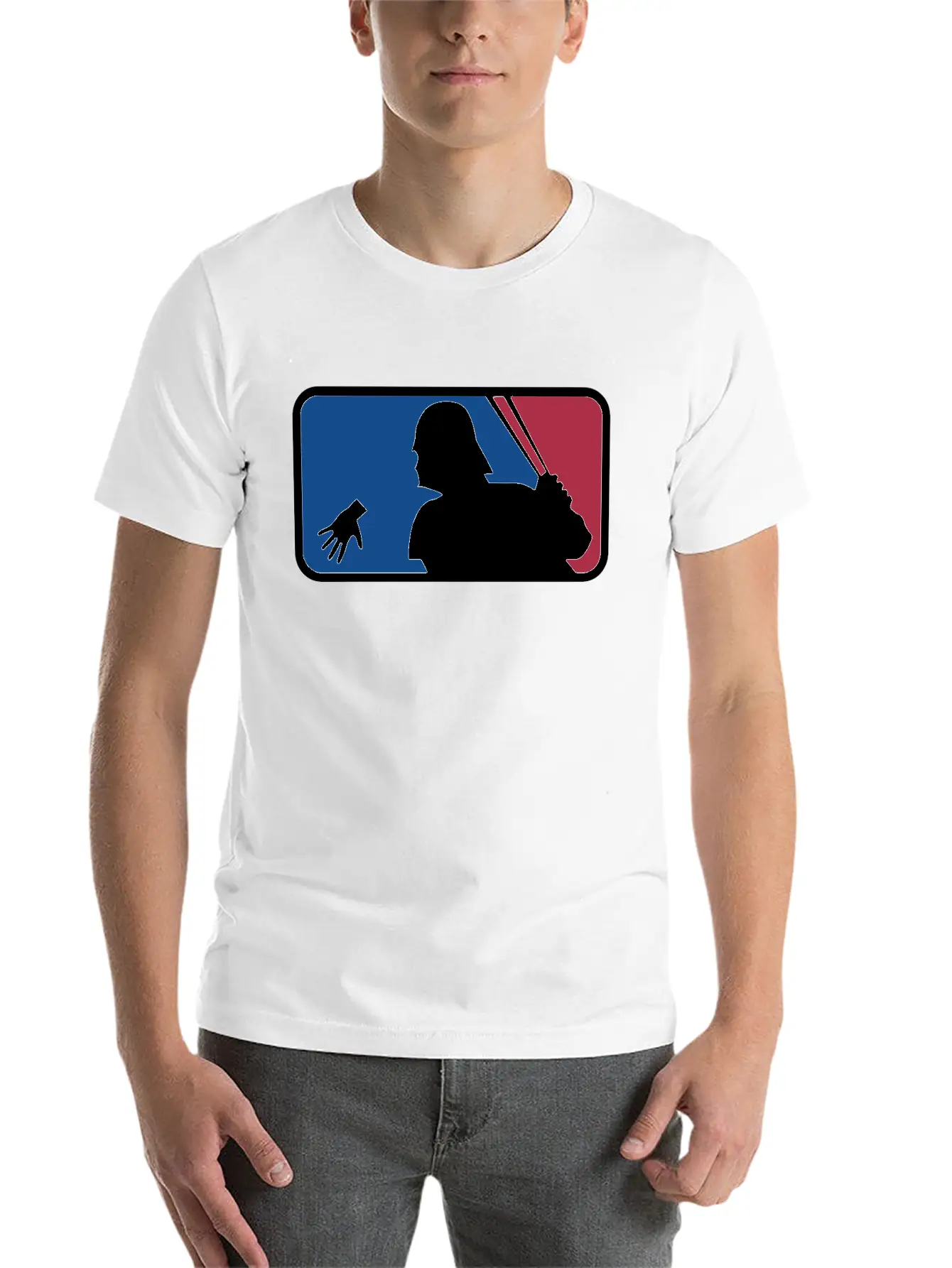 Lightsaber League Unisex Casual T-Shirt – Clean Design For Daily Comfort