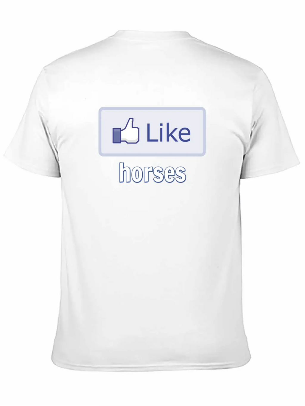Like Horses Stylish Everyday T-Shirt – Unisex Basic Cotton Tee