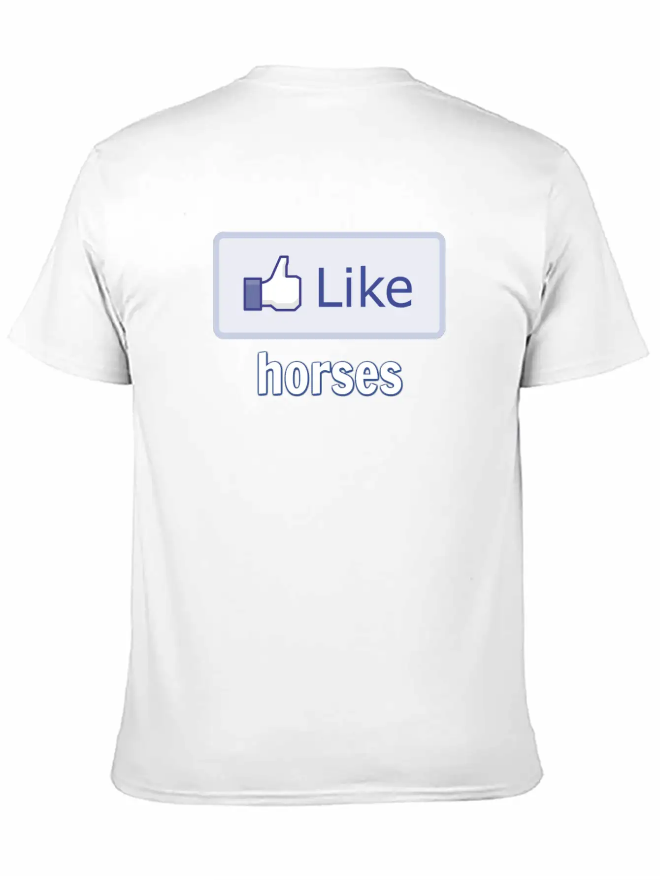 Like Horses Stylish Everyday T-Shirt – Unisex Basic Cotton Tee