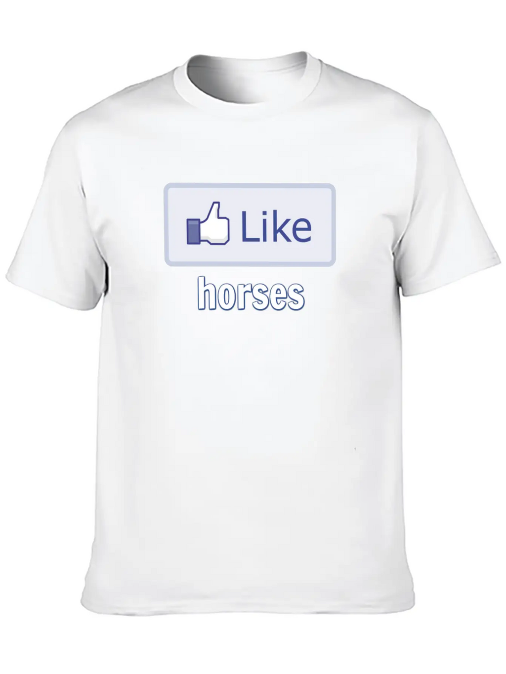 Like Horses Stylish Everyday T-Shirt – Unisex Basic Cotton Tee