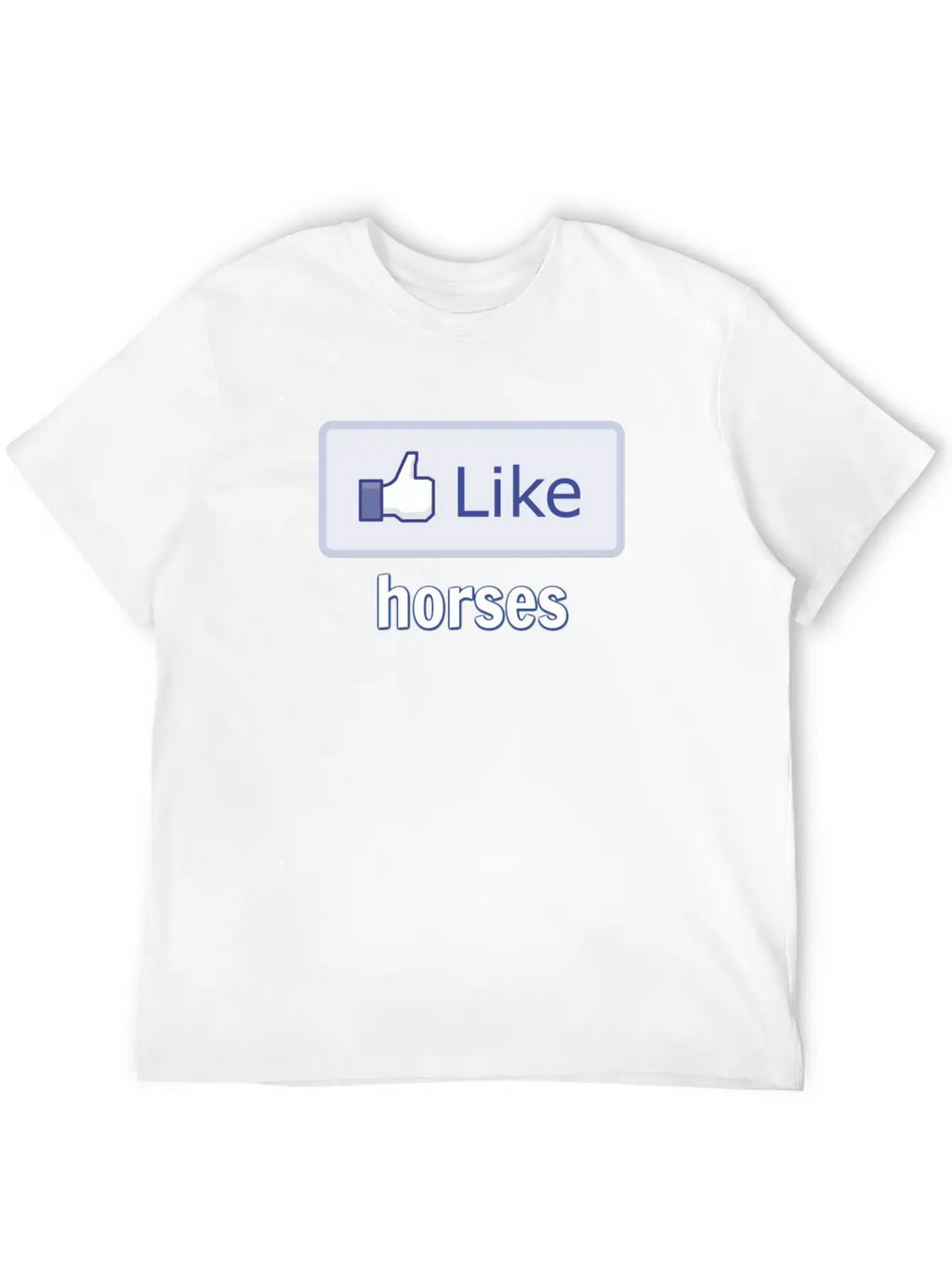 Like Horses Stylish Everyday T-Shirt – Unisex Basic Cotton Tee