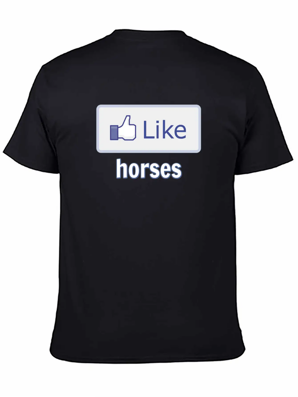 Like Horses Stylish Everyday T-Shirt – Unisex Basic Cotton Tee
