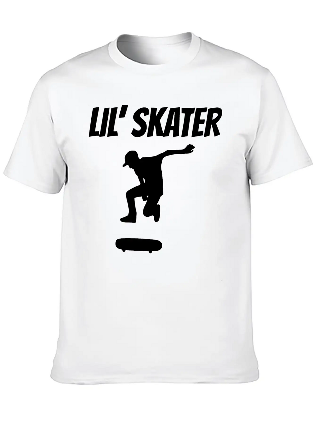 Lil Skater Breathable Soft Cotton T-Shirt – Timeless Casual Look