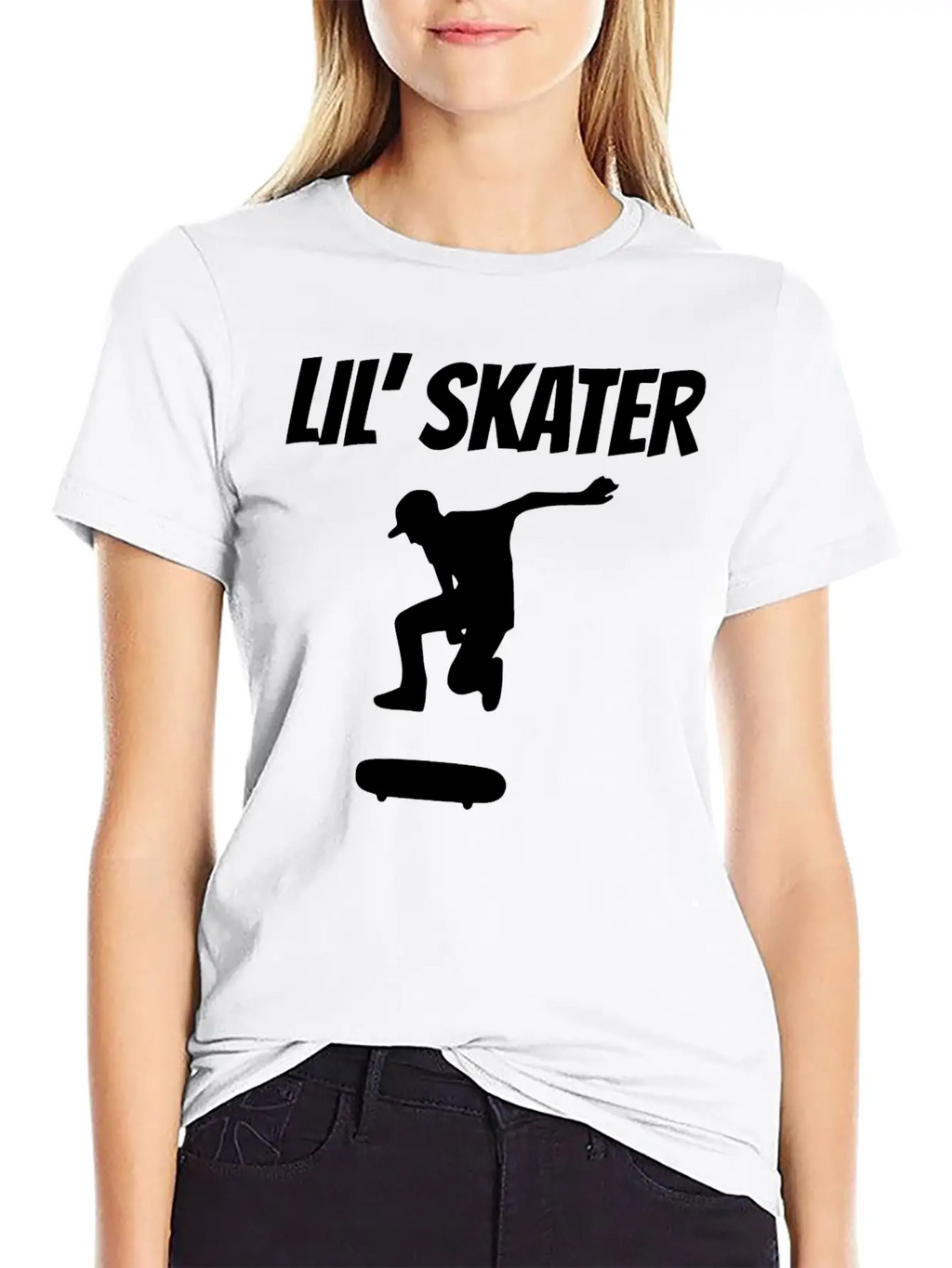 Lil Skater Breathable Soft Cotton T-Shirt – Timeless Casual Look