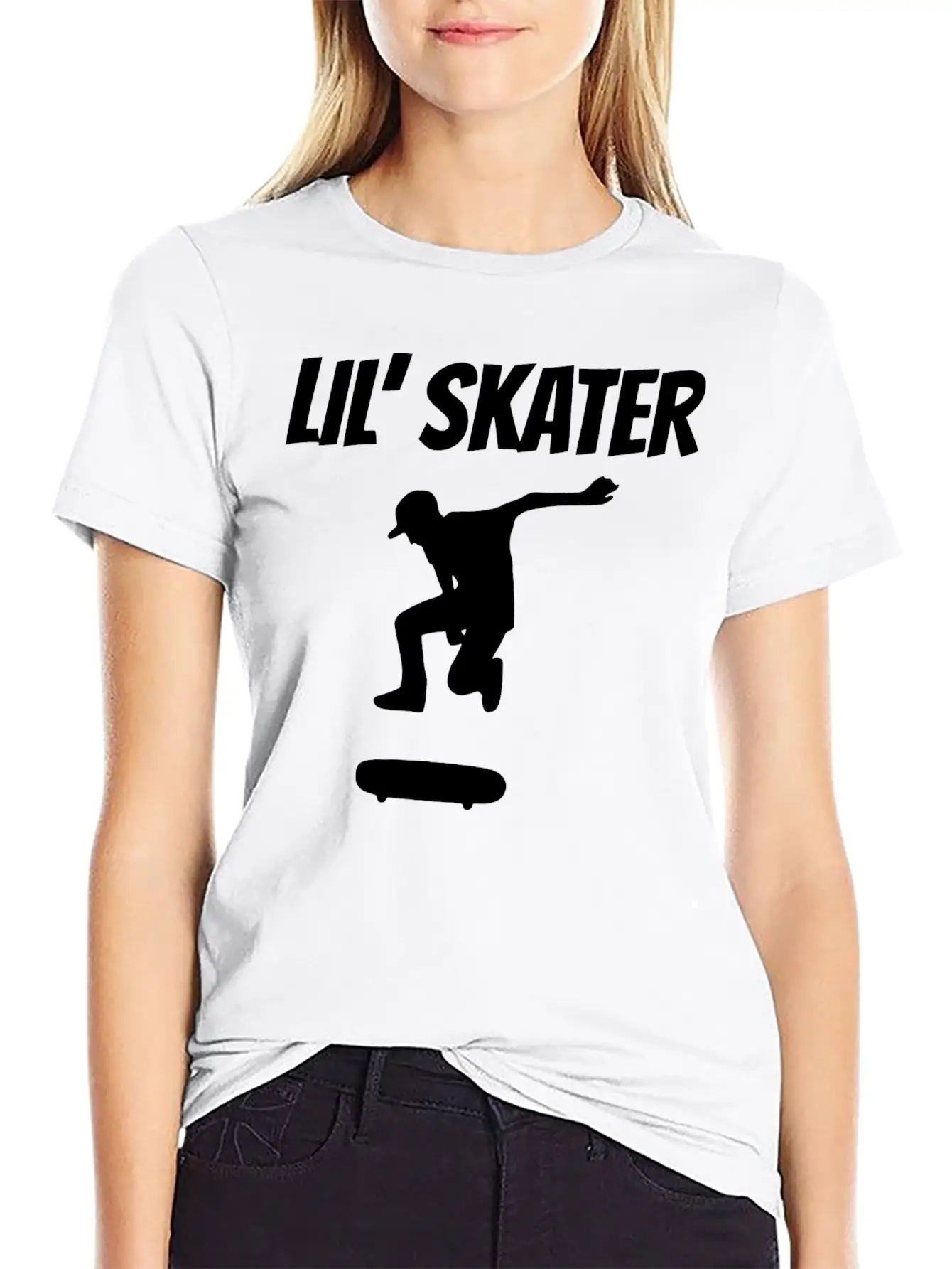 Lil Skater Breathable Soft Cotton T-Shirt – Timeless Casual Look