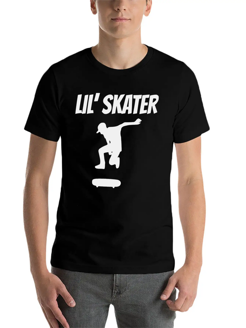 Lil Skater Breathable Soft Cotton T-Shirt – Timeless Casual Look