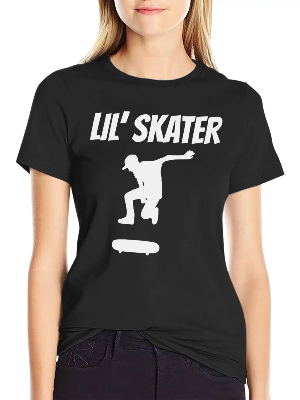 Lil Skater Breathable Soft Cotton T-Shirt – Timeless Casual Look