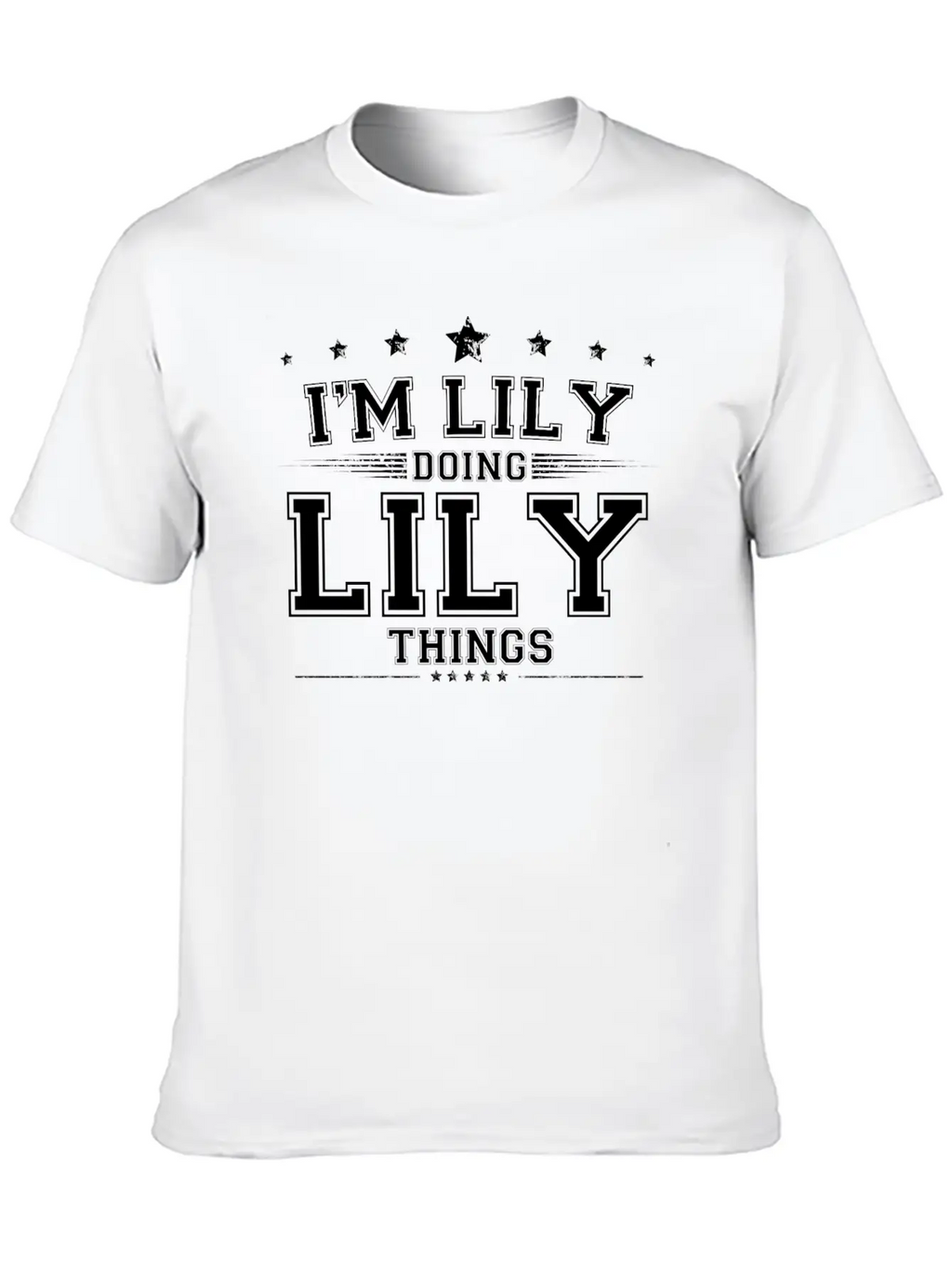 Lily Classic Fit Graphic Tee For Daily Comfort – Unisex Cotton Shirt