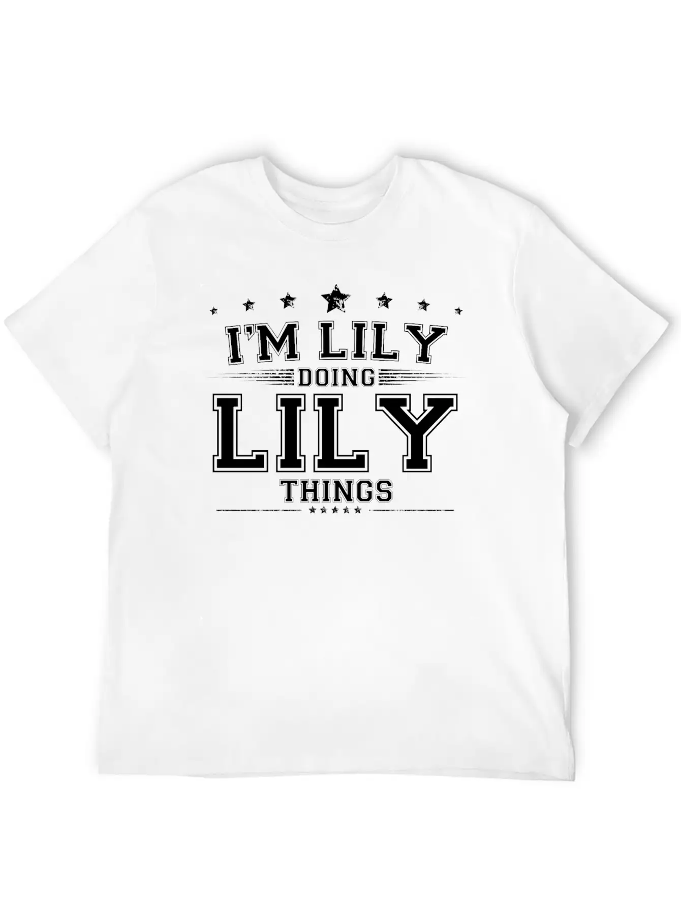 Lily Classic Fit Graphic Tee For Daily Comfort – Unisex Cotton Shirt