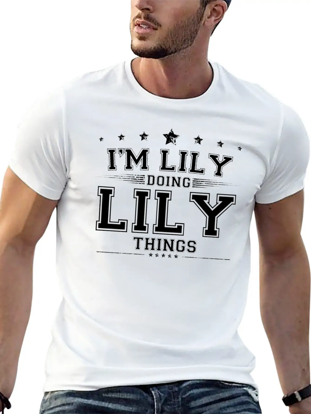 Lily Classic Fit Graphic Tee For Daily Comfort – Unisex Cotton Shirt