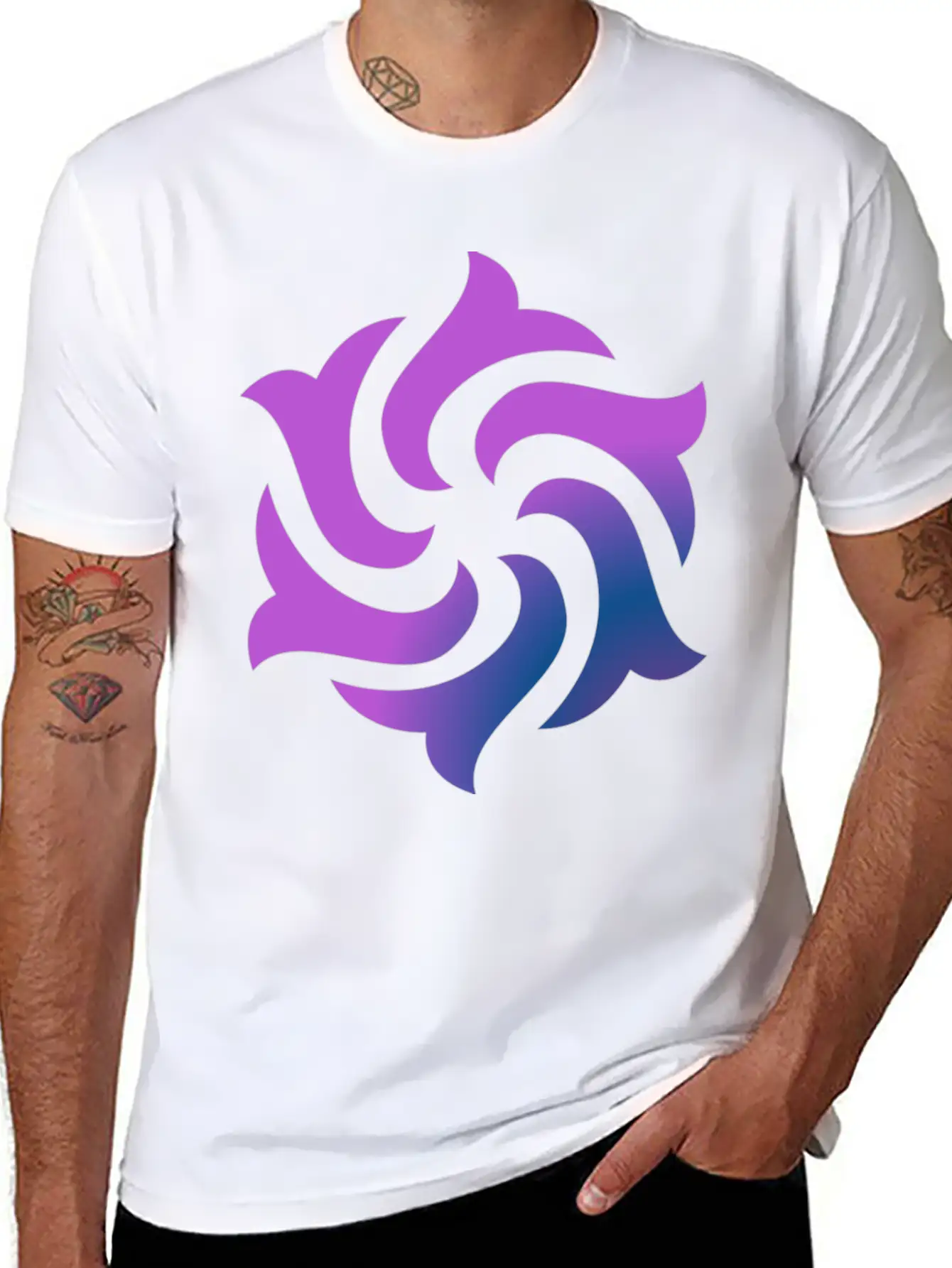 Lily Design Unisex Casual T-Shirt – Clean Design For Daily Comfort