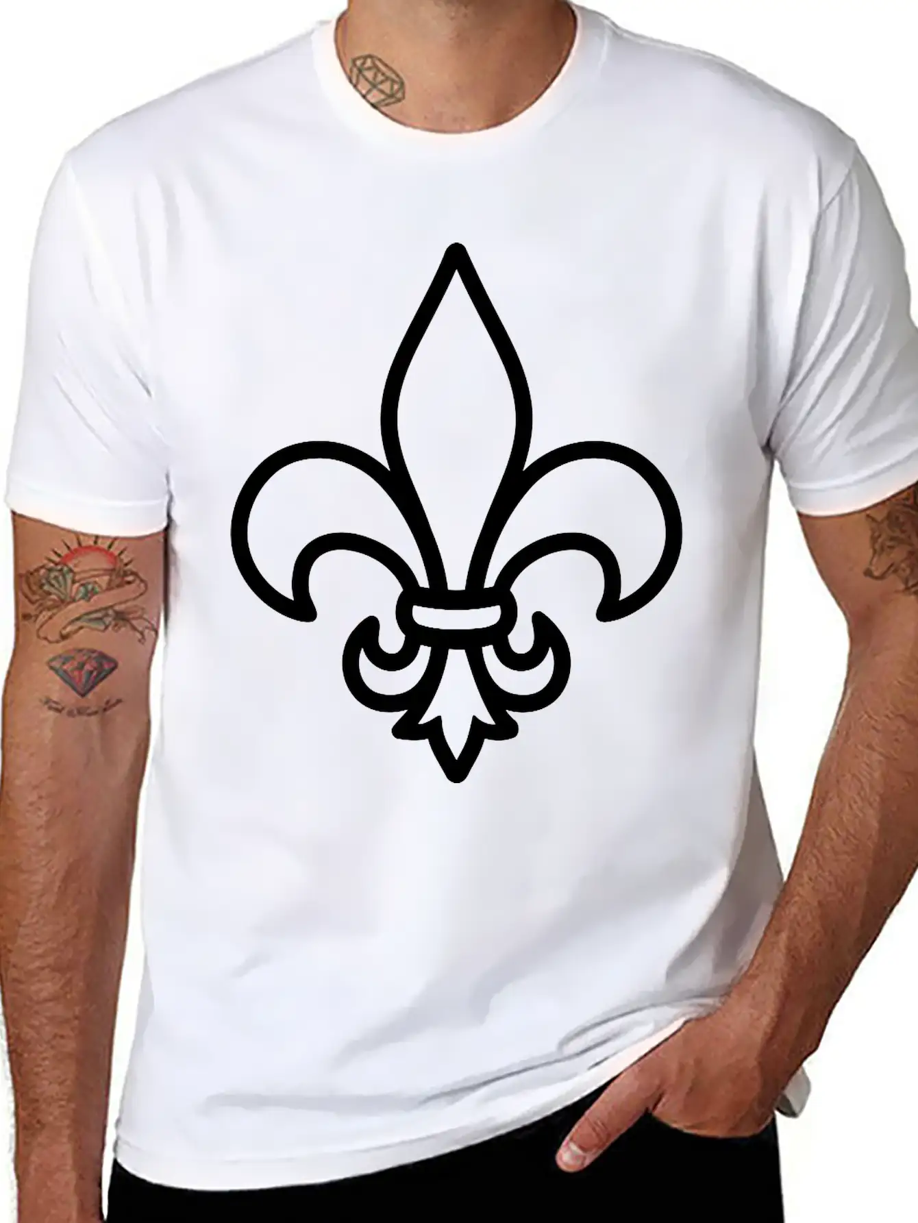 Lily Unisex Short Sleeve Soft Cotton T-Shirt – Casual Everyday Wear