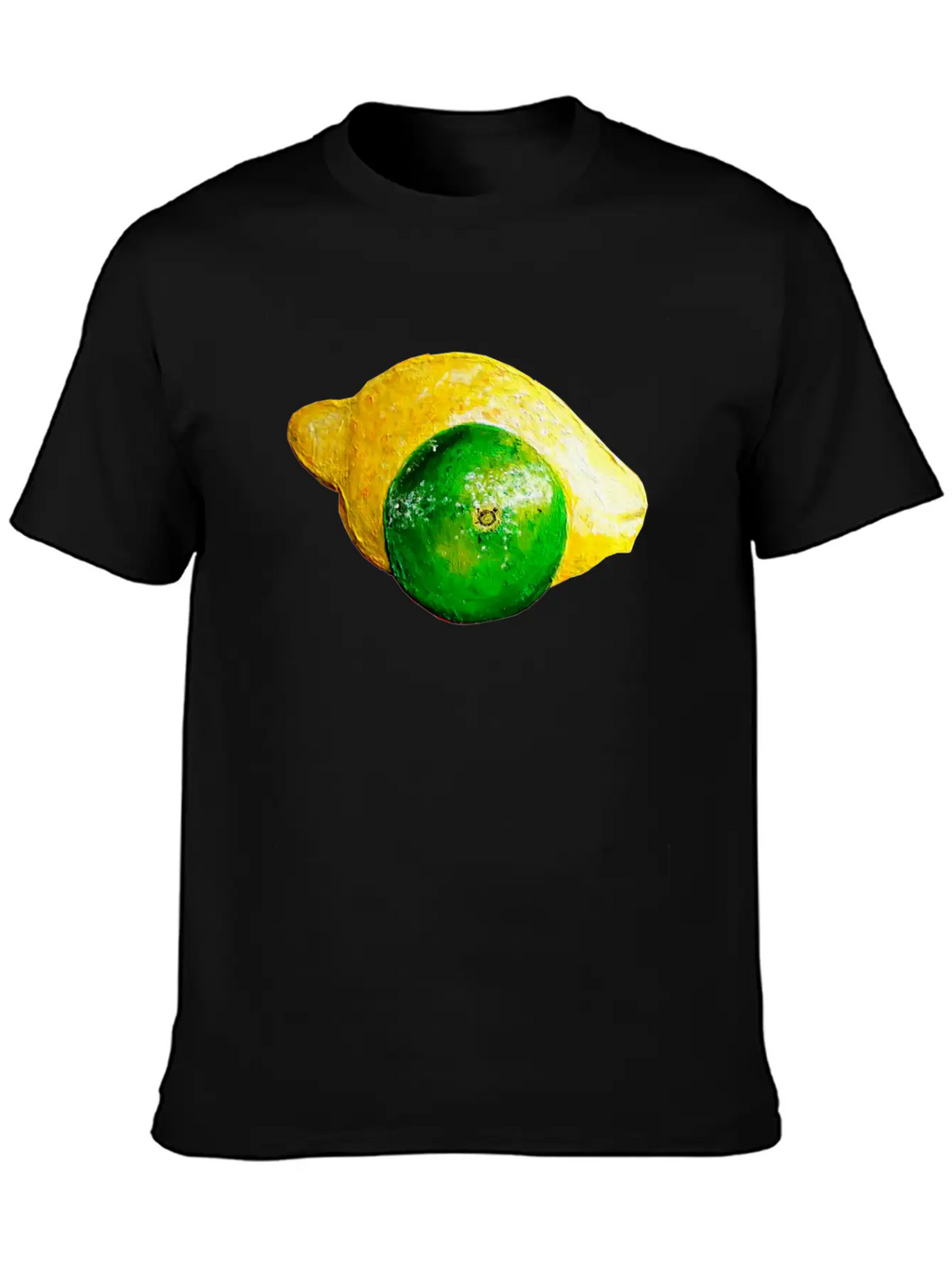 Lime Lemon Unisex Casual T-Shirt – Clean Design For Daily Comfort