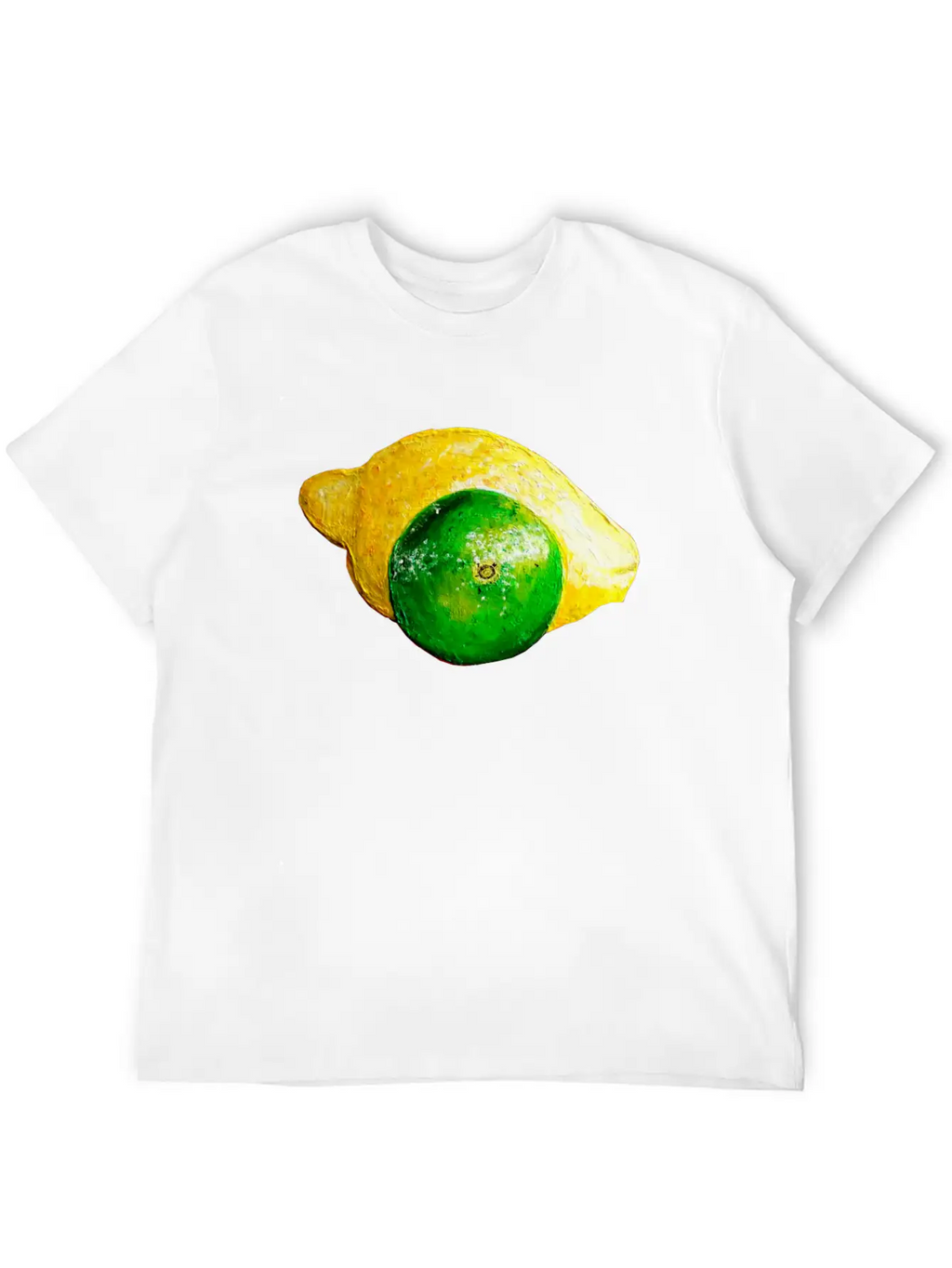 Lime Lemon Unisex Casual T-Shirt – Clean Design For Daily Comfort