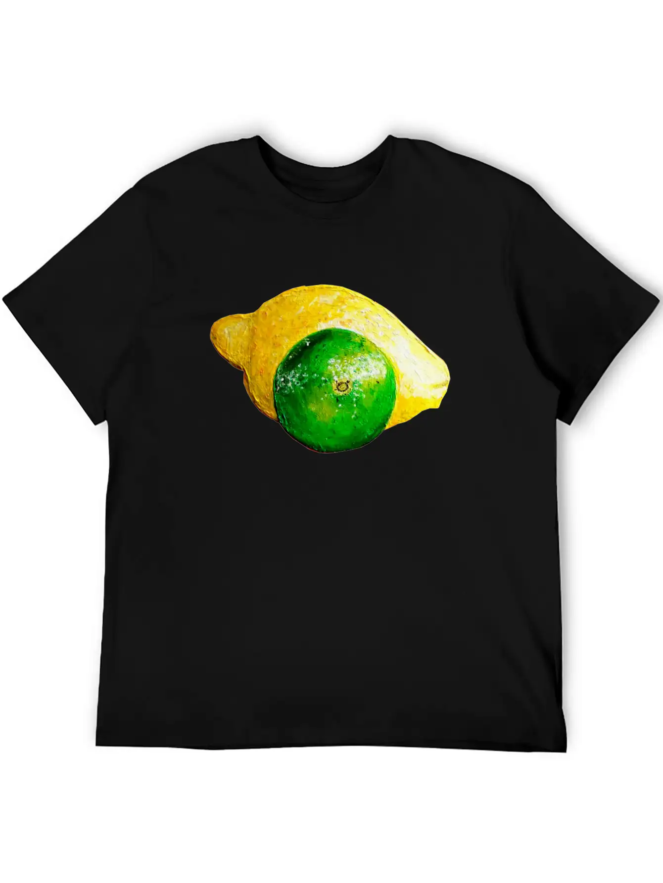 Lime Lemon Unisex Casual T-Shirt – Clean Design For Daily Comfort