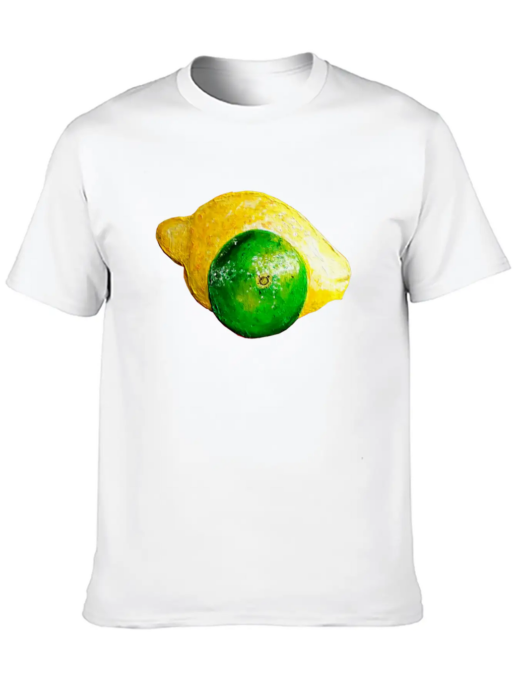 Lime Lemon Unisex Casual T-Shirt – Clean Design For Daily Comfort
