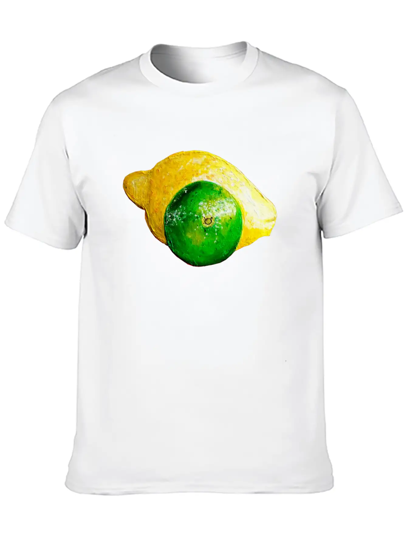 Lime Lemon Unisex Casual T-Shirt – Clean Design For Daily Comfort