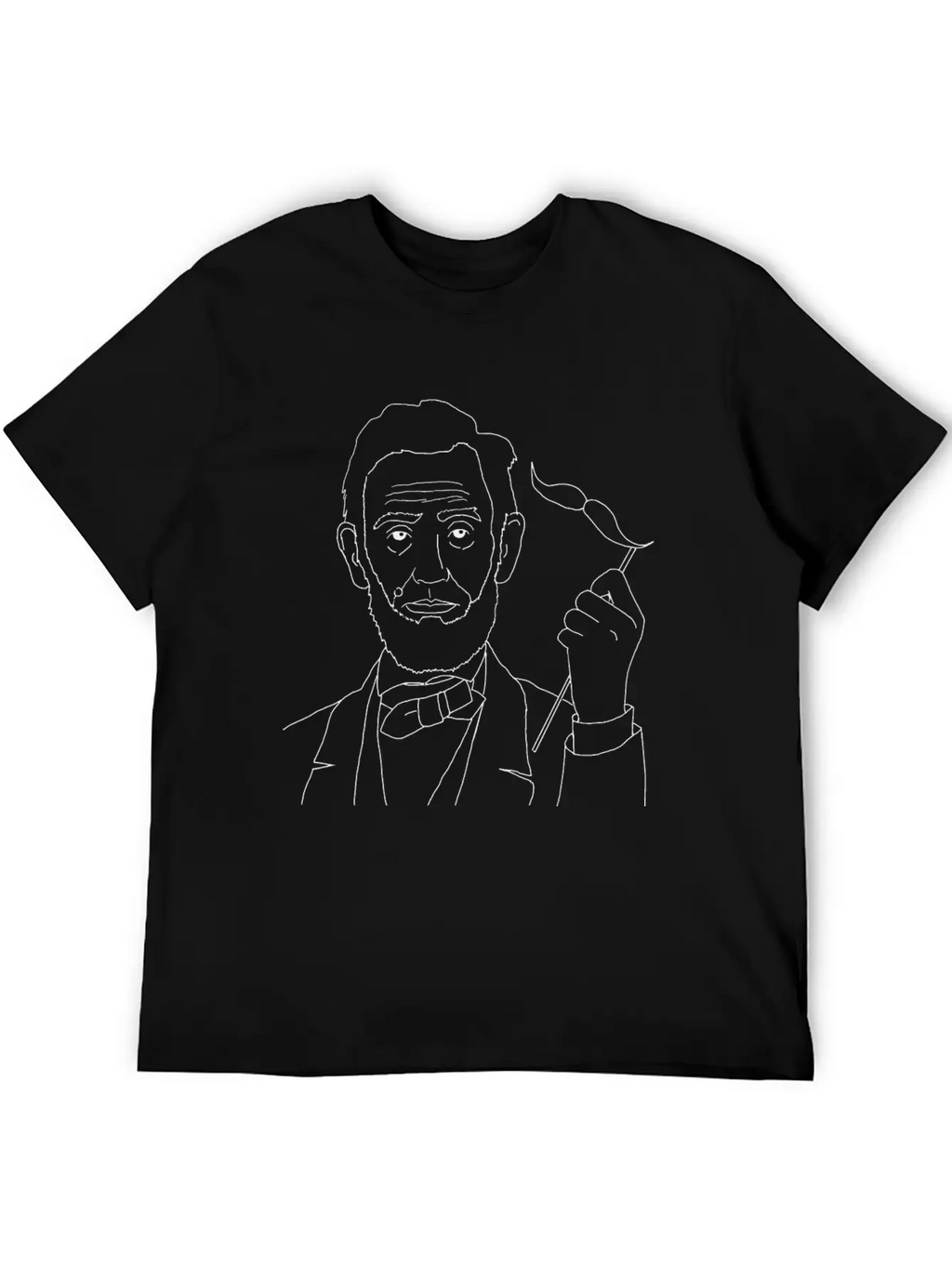 Lincoln's Disguise Unisex Short Sleeve Soft Cotton T-Shirt – Casual Everyday Wear
