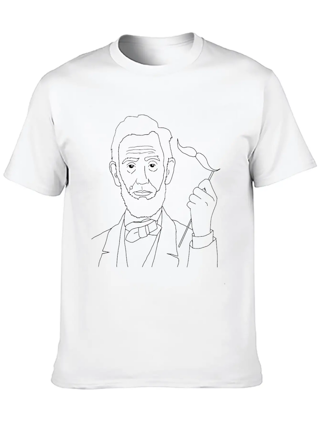 Lincoln's Disguise Unisex Short Sleeve Soft Cotton T-Shirt – Casual Everyday Wear
