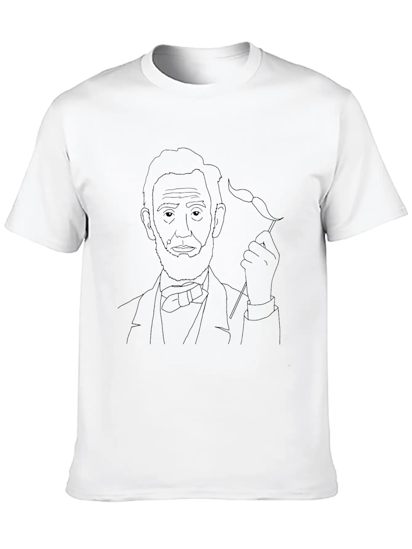 Lincoln's Disguise Unisex Short Sleeve Soft Cotton T-Shirt – Casual Everyday Wear